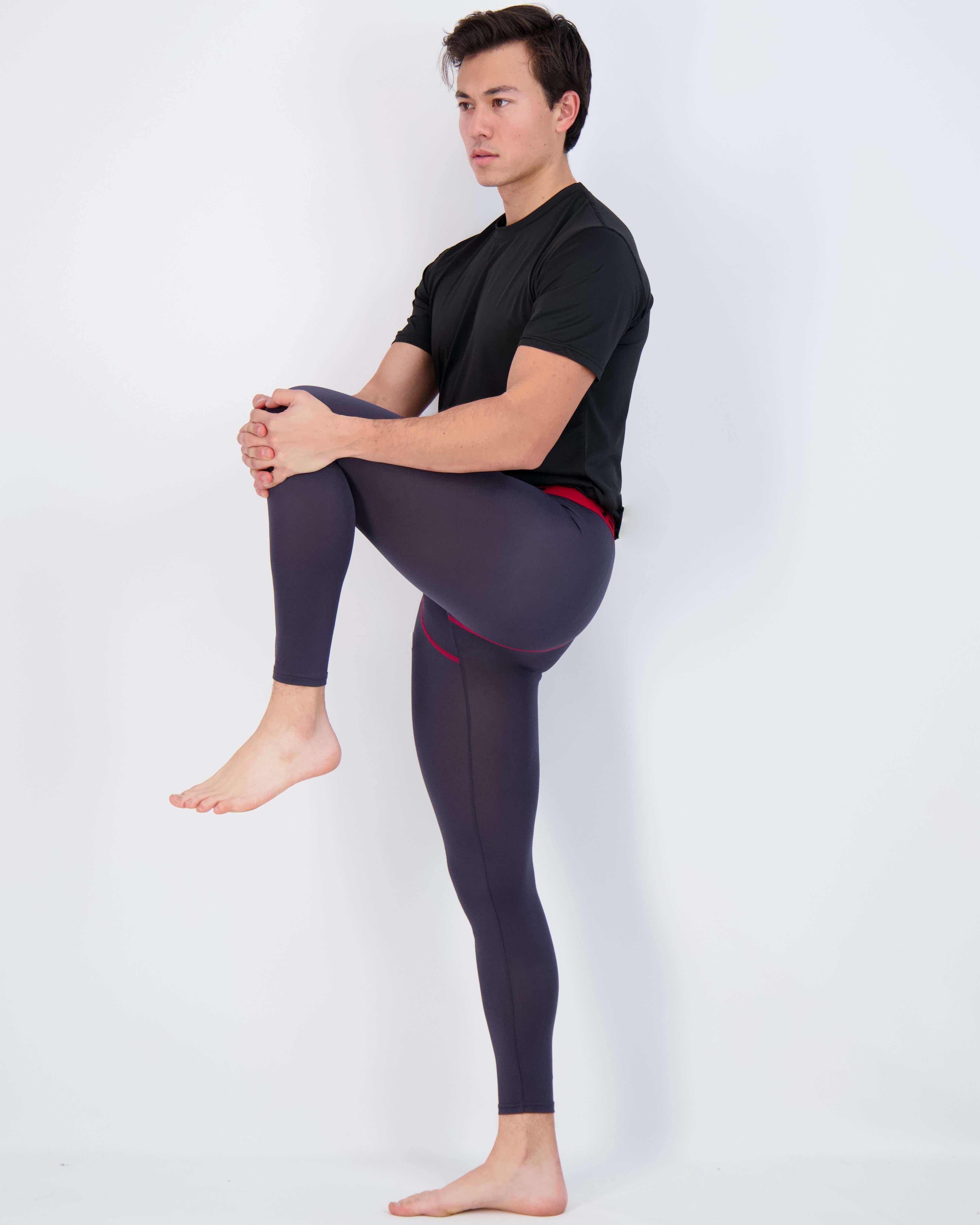 3 Pack: Mens Active Compression Pants