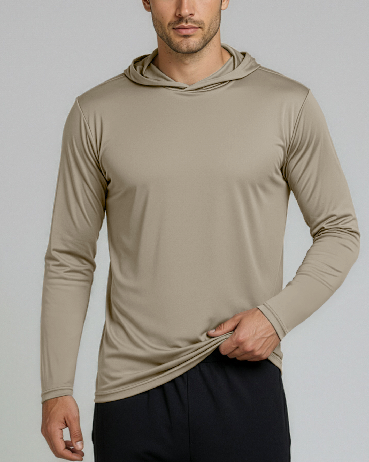 3 Pack: Mens Dry Fit Active Hoodie Pullover Sweatshirt