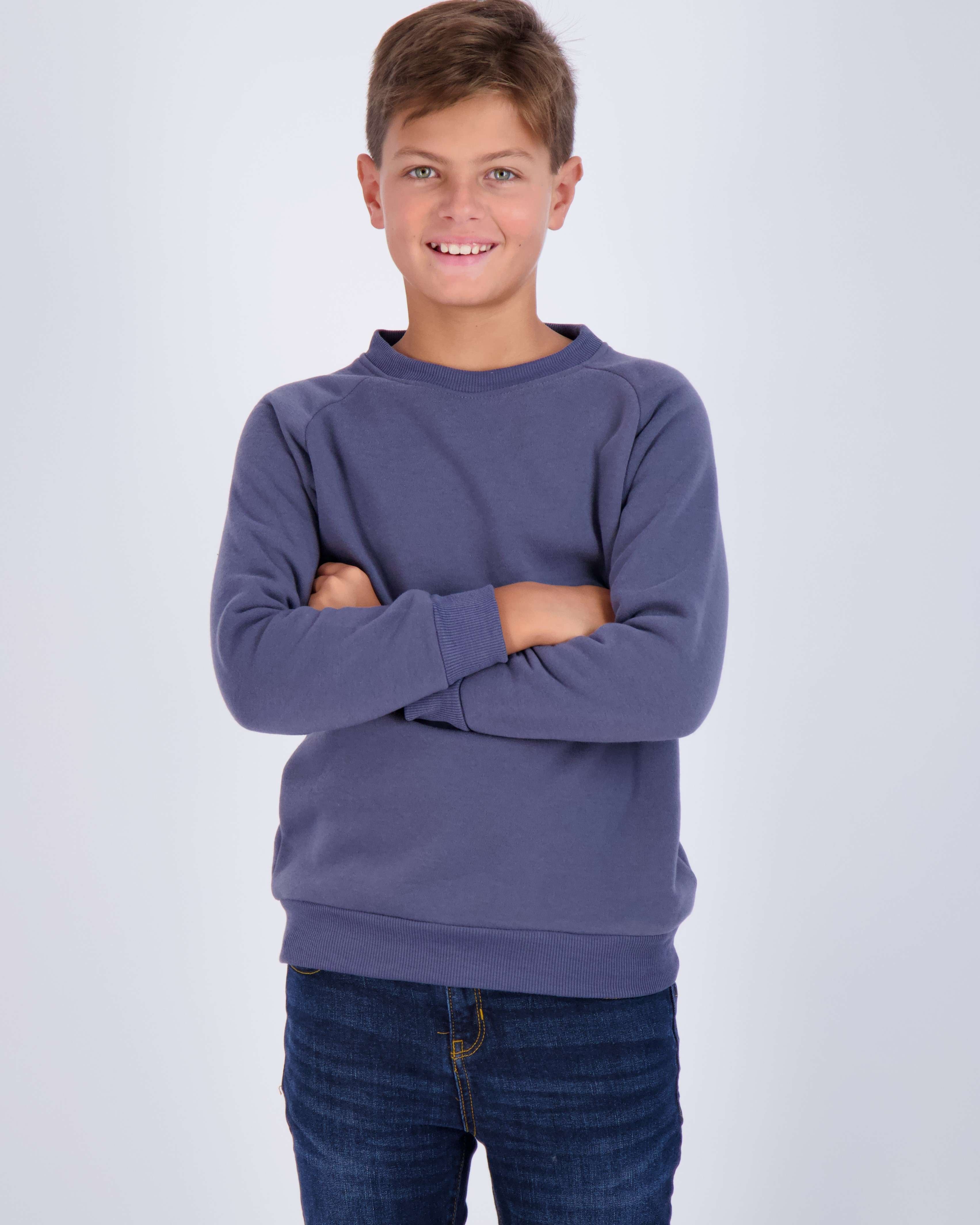 3 Pack: Boys Fleece Crew-Neck Pullover Sweatshirt