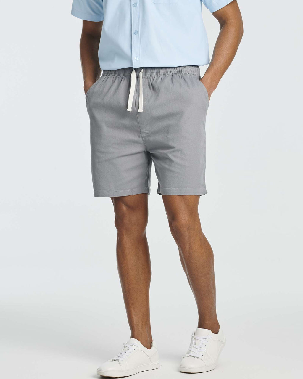 3 Pack: Men's Cotton 7" Walk Short