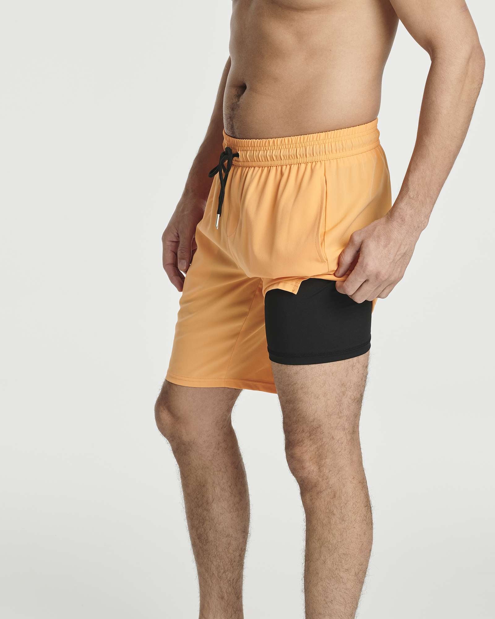 3 Pack: Men's 9" 2-in-1 Board Shorts with Compression Liner