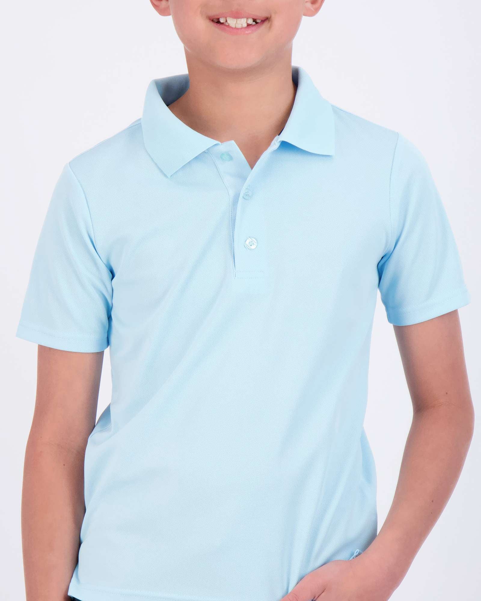 3 Pack: Boys' Short Sleeve Polo Shirt