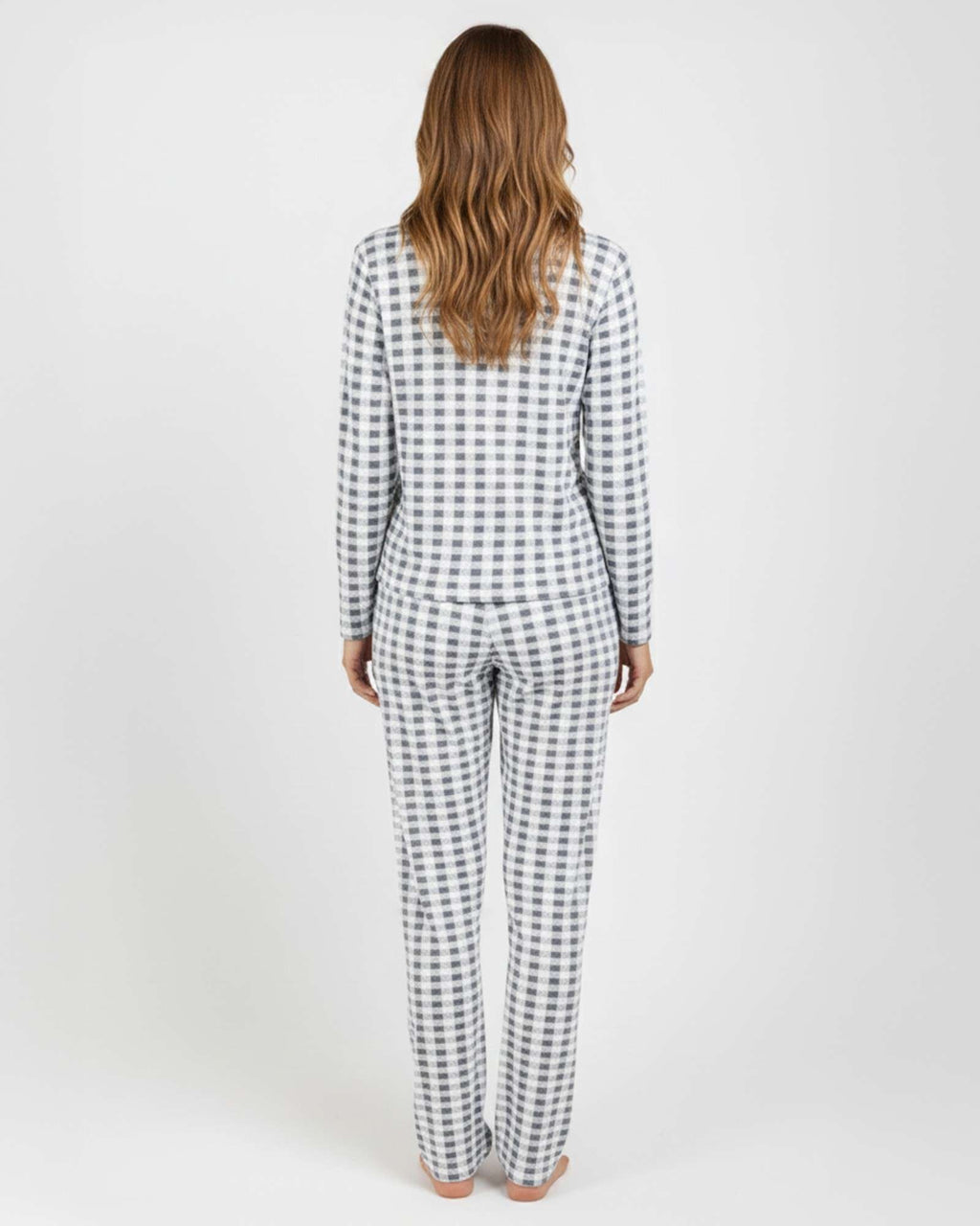 2 Pack: Women’s Pajama Set Super-Soft Long Sleeve Top With Pants