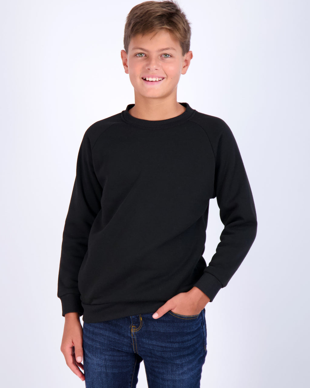 3 Pack: Boys Fleece Crew-Neck Pullover Sweatshirt