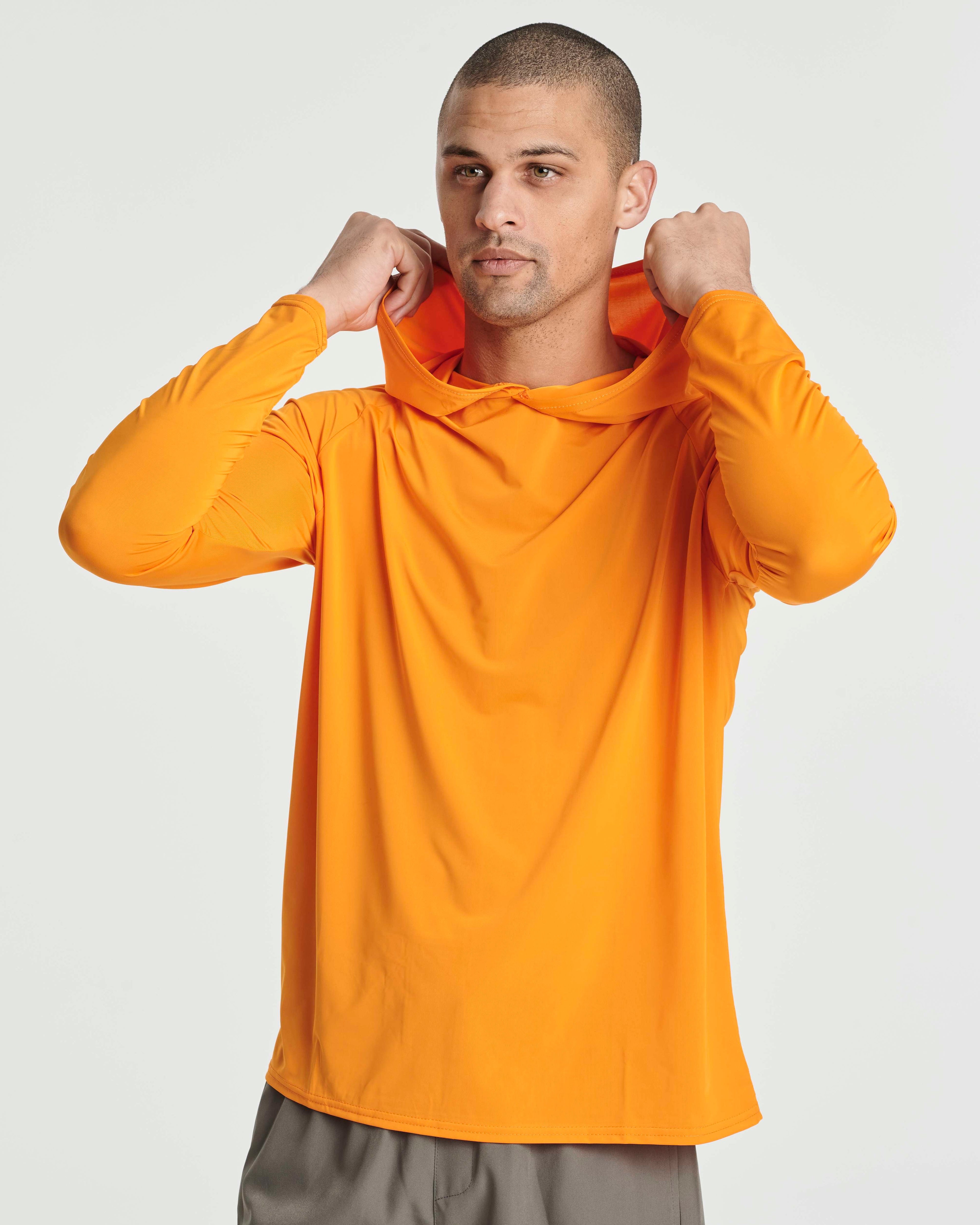 3 Pack: Men's Rash Guard Hoodie (Available In Big & Tall)