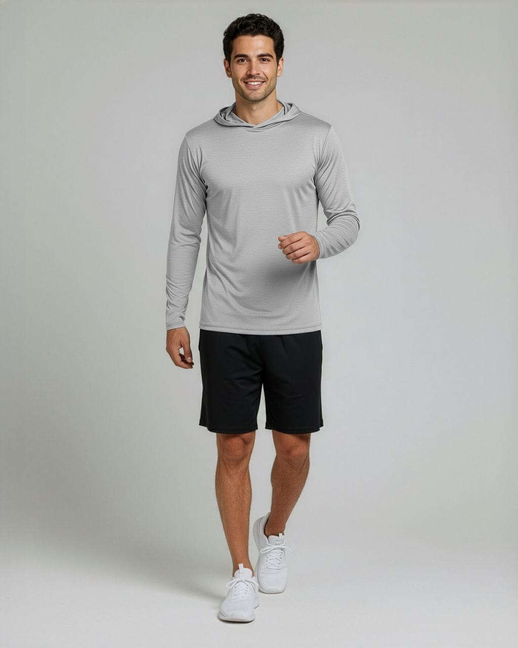 3 Pack: Mens Dry Fit Active Hoodie Pullover Sweatshirt