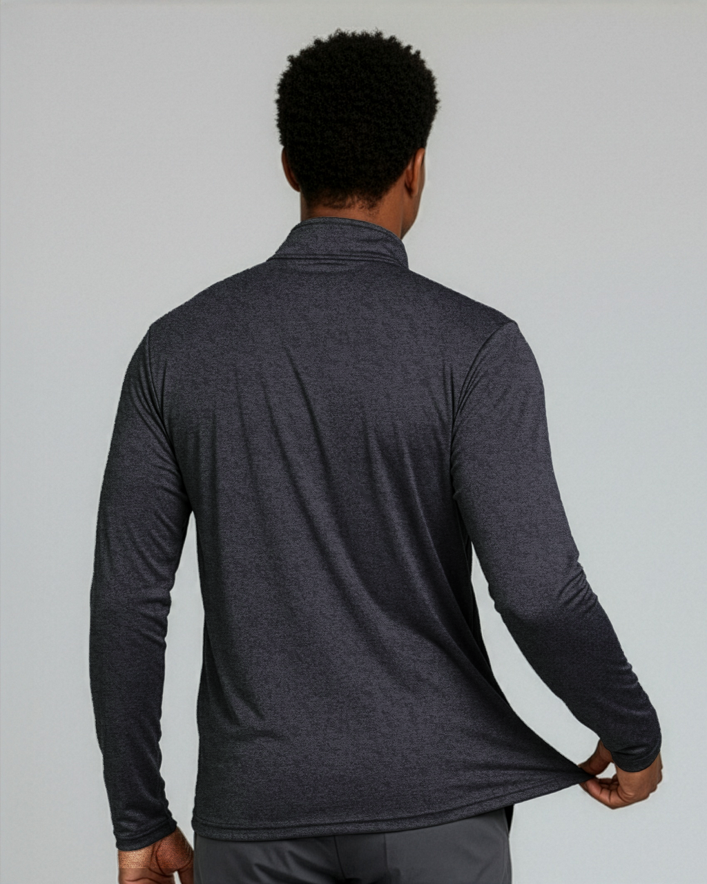 3 Pack: Mens Active Dry-Fit Quarter Zip Pullover (Available in Big & Tall)