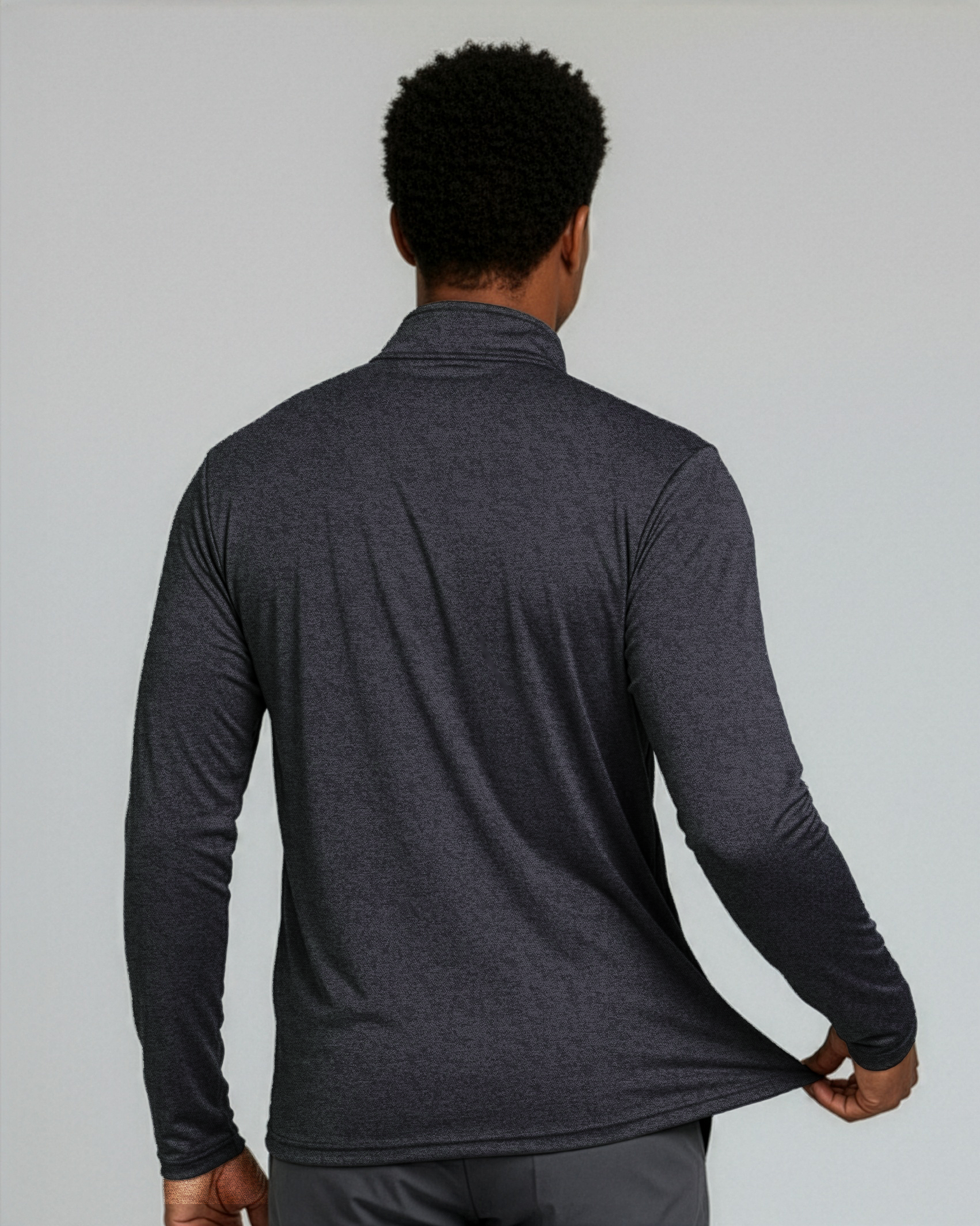 3 Pack: Mens Active Dry-Fit Quarter Zip Pullover (Available in Big & Tall)