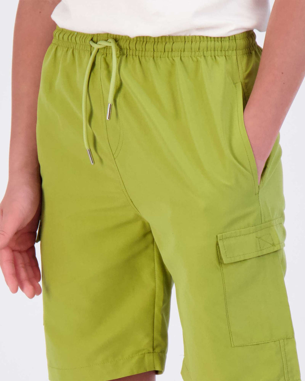 3 Pack: Boys' Swim Trunks with Cargo Pockets