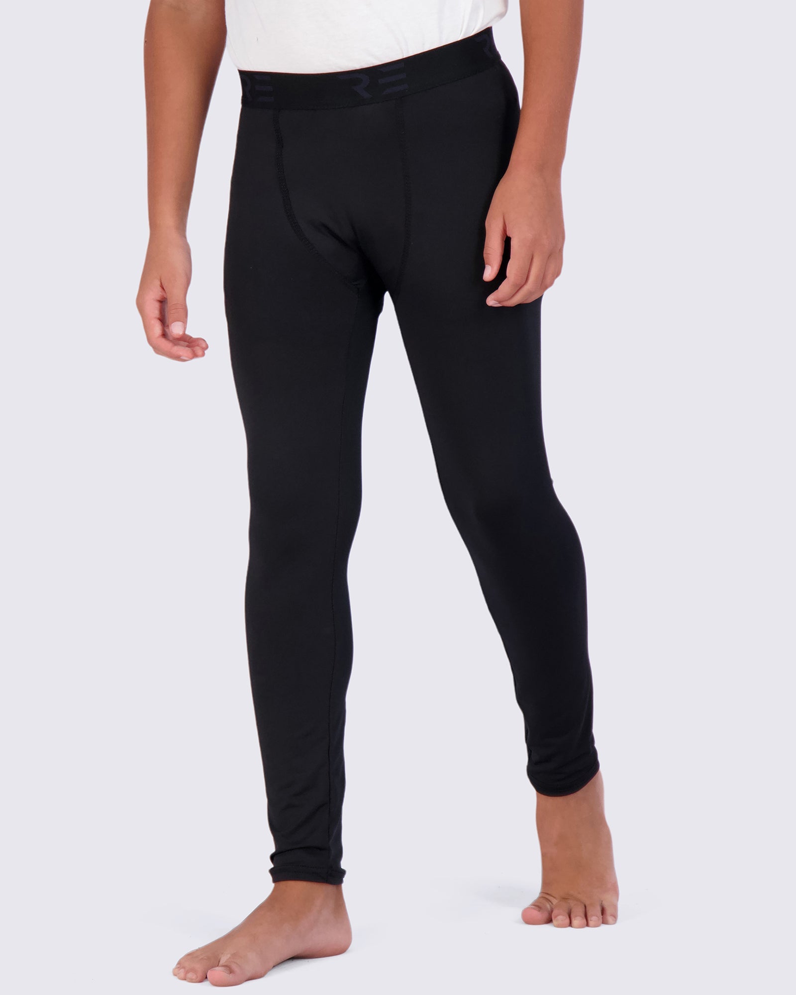 3 Pack: Boys Compression Pants Base Layer