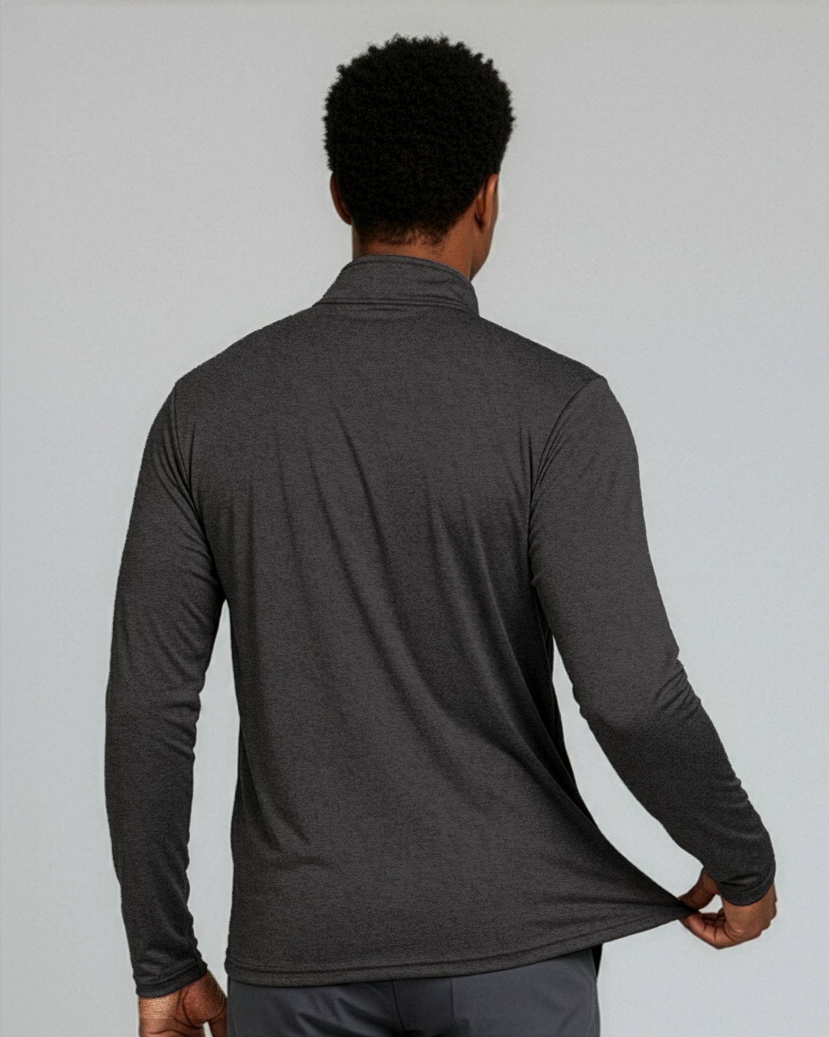 3 Pack: Mens Active Dry-Fit Quarter Zip Pullover (Available in Big & Tall)