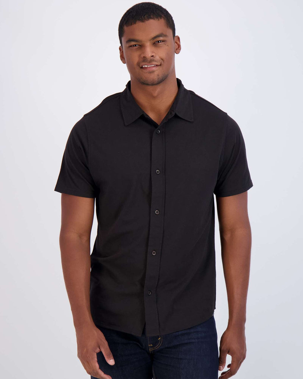 3 Pack: Men's Regular Fit Short Sleeve Button Down Shirt (Available in Big & Tall)