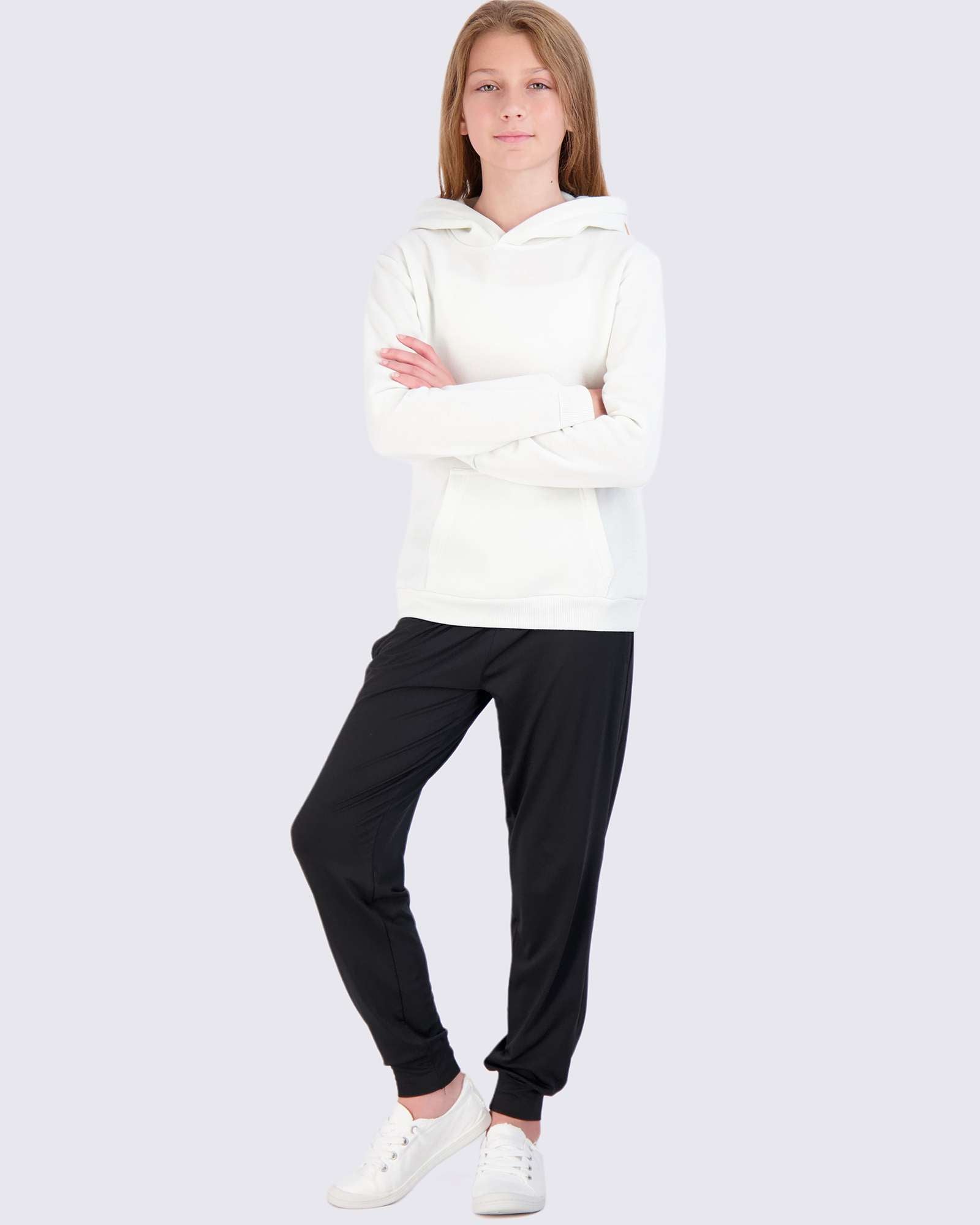 3 Pack: Girls Fleece Pullover Hoodie Sweatshirt