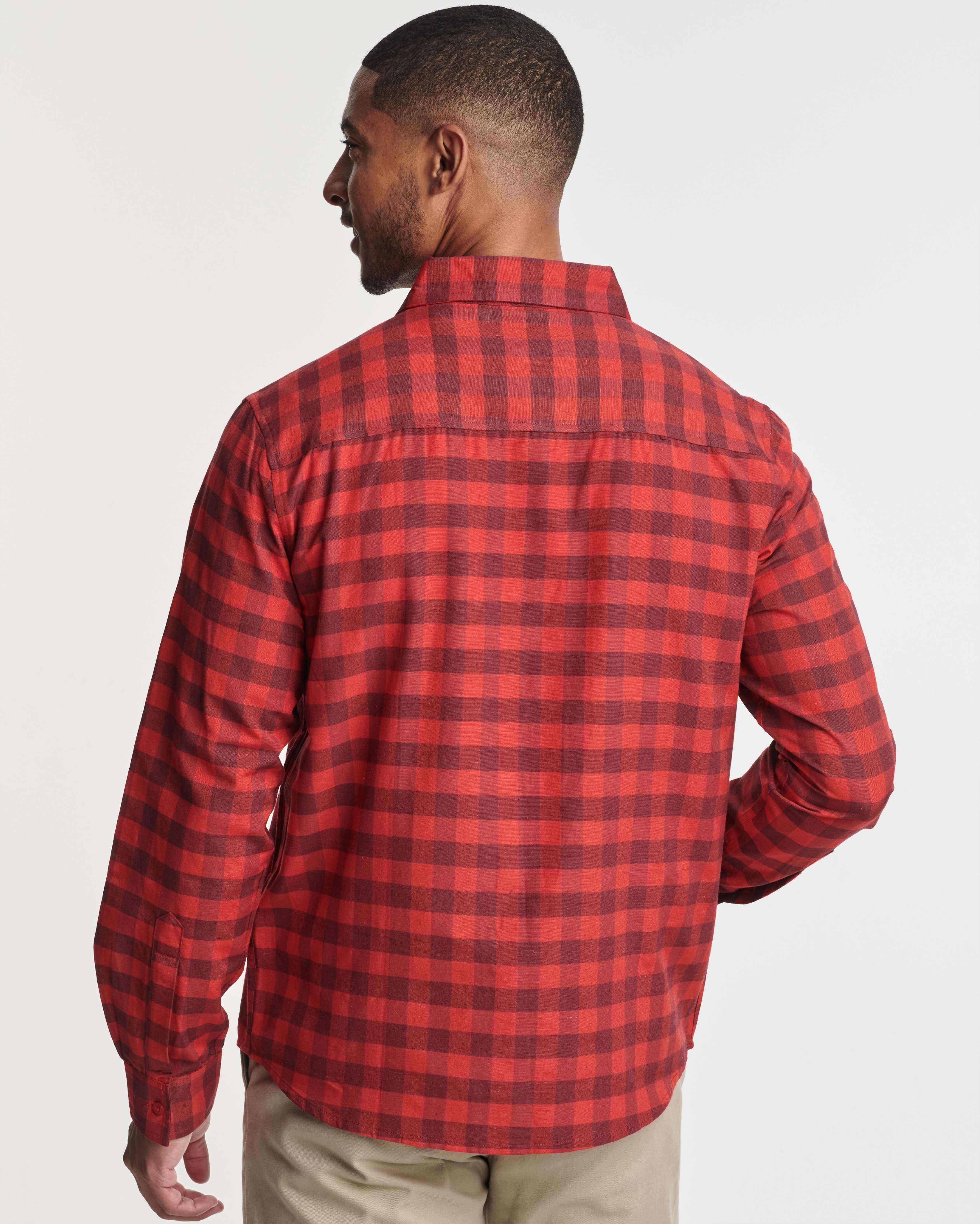 3 Pack: Men's Regular-Fit Long Sleeve Poplin Shirt (Available in Big & Tall)
