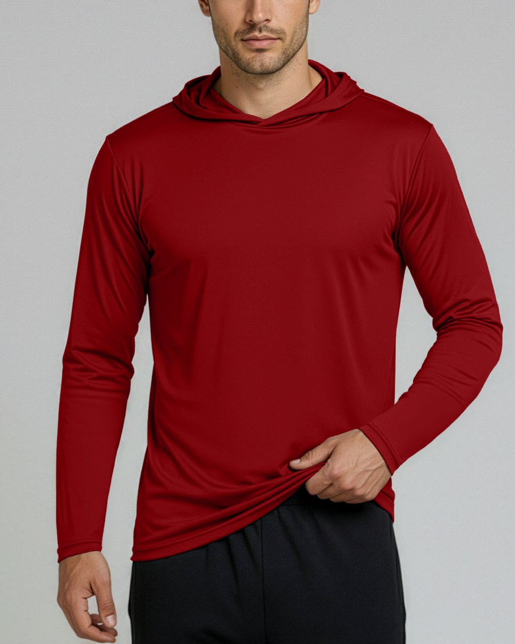 3 Pack: Mens Dry Fit Active Hoodie Pullover Sweatshirt