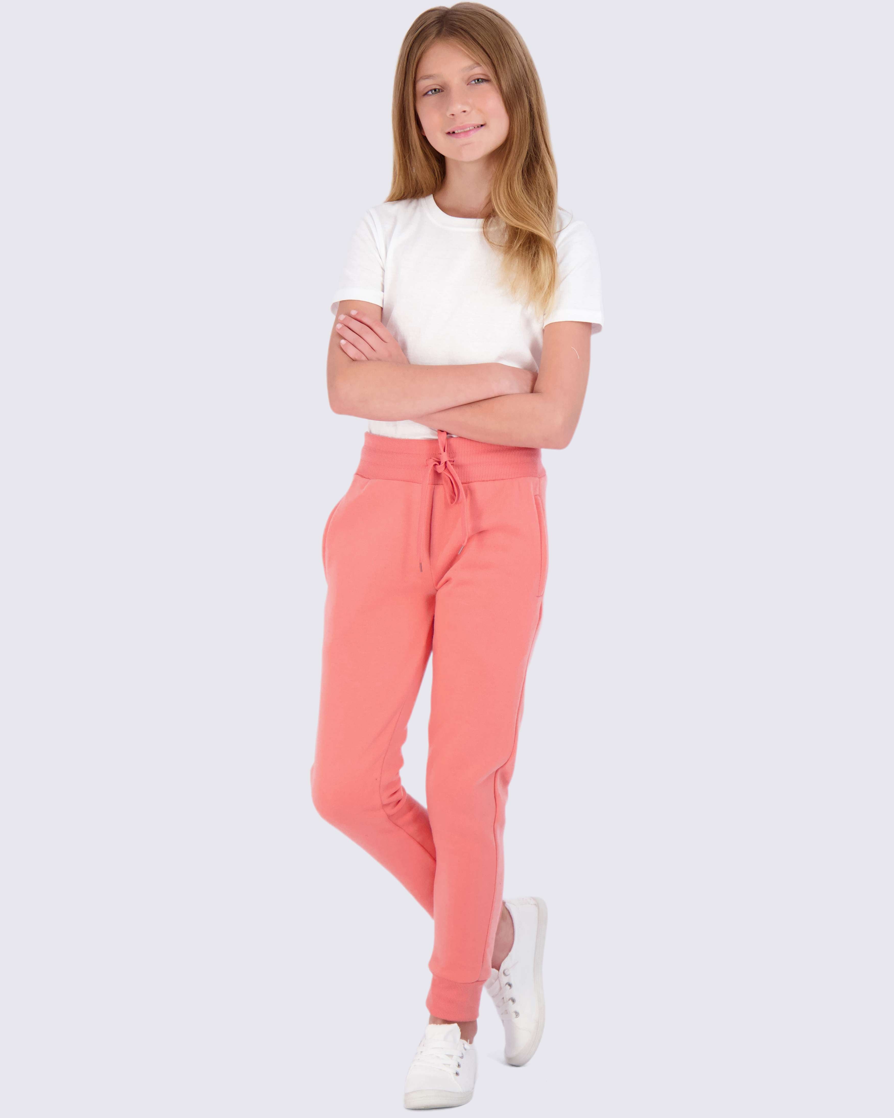 3 Pack: Girls Fleece Jogger Sweatpants
