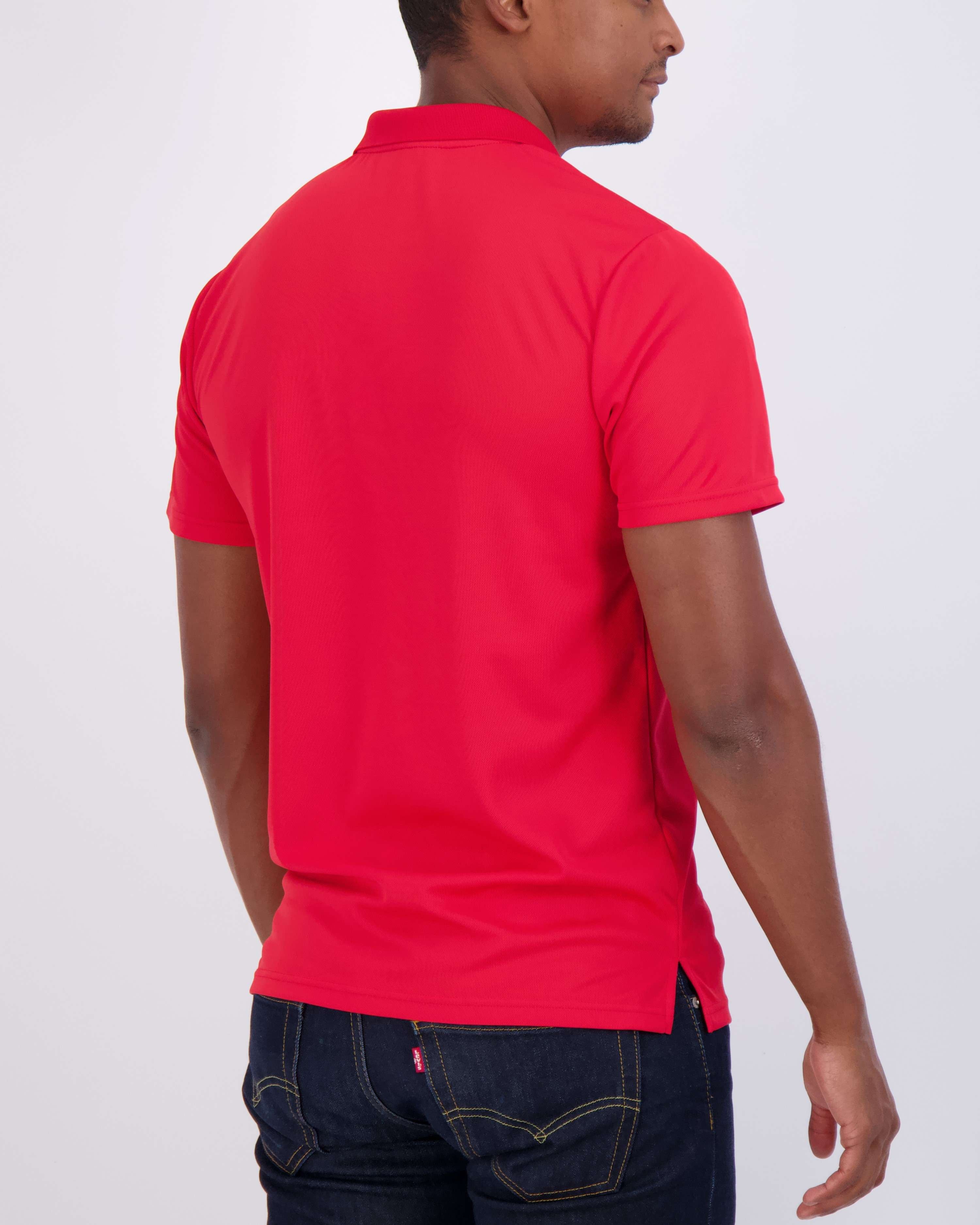 3 Pack: Men's Short Sleeve Dry-Fit Polo Shirt (Available in Big & Tall)