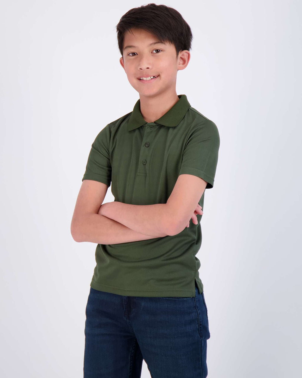 3 Pack: Boys' Short Sleeve Polo Shirt