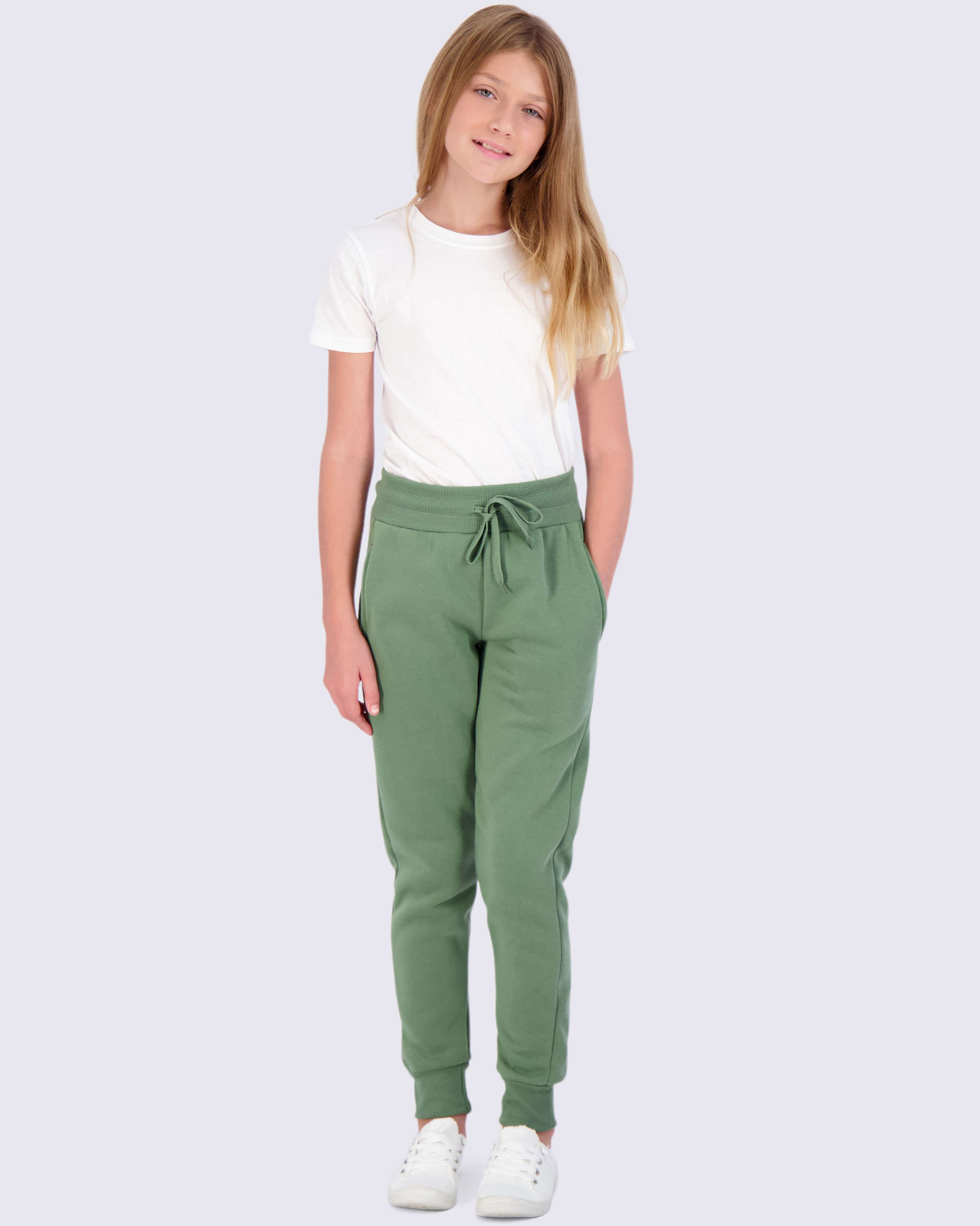 3 Pack: Girls Fleece Jogger Sweatpants