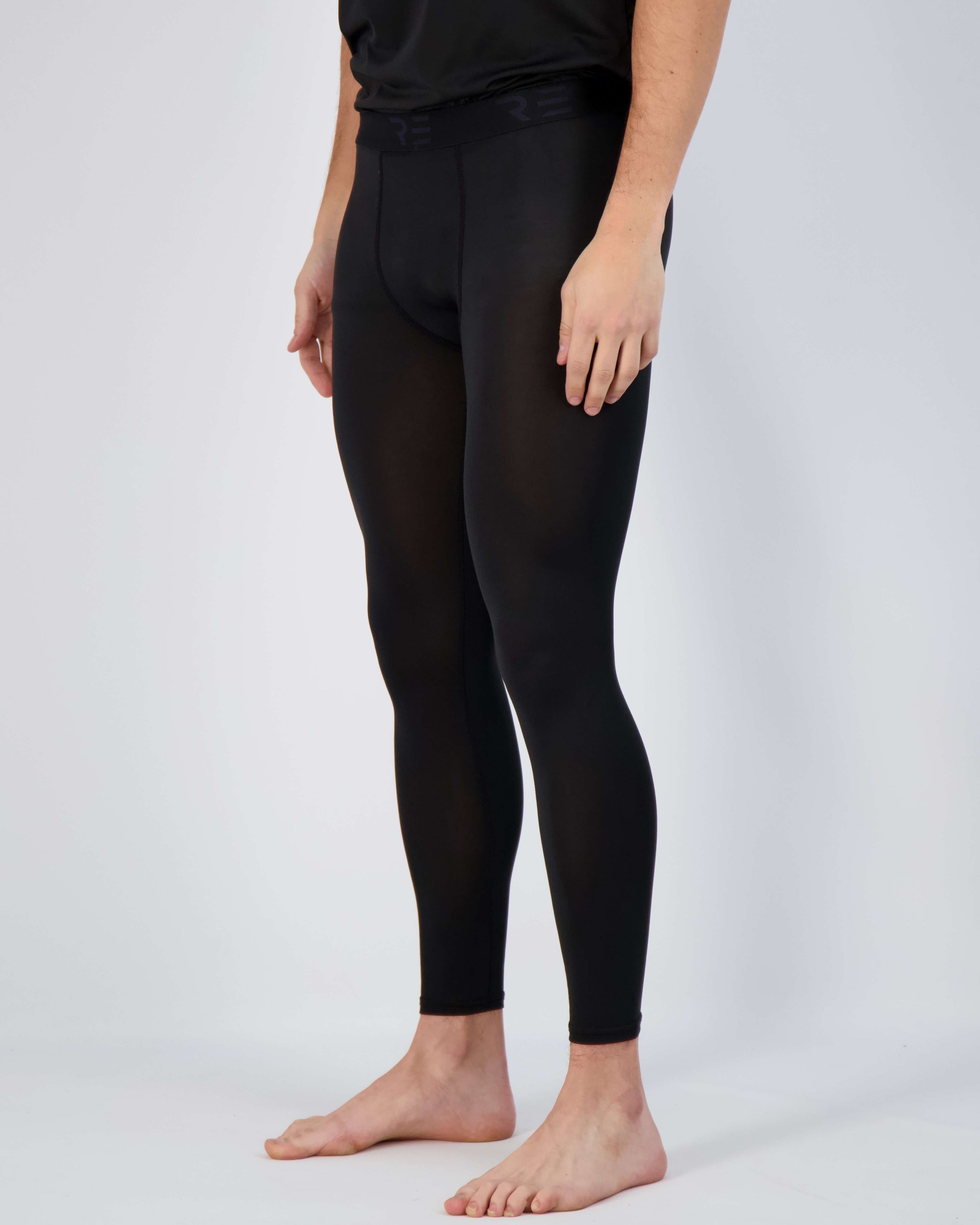 3 Pack: Mens Active Compression Pants