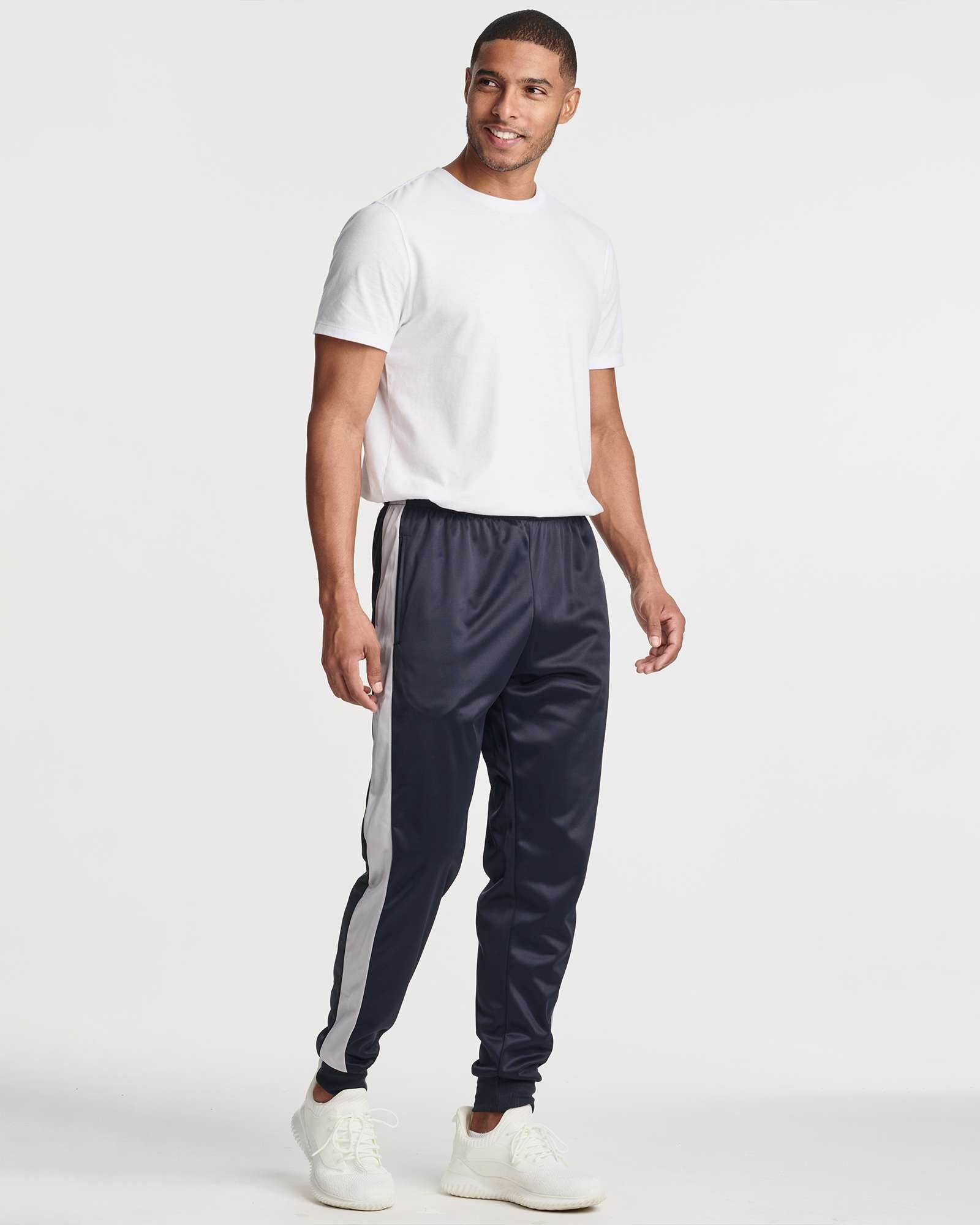 3 Pack: Mens Active Tricot Jogger Sweatpants