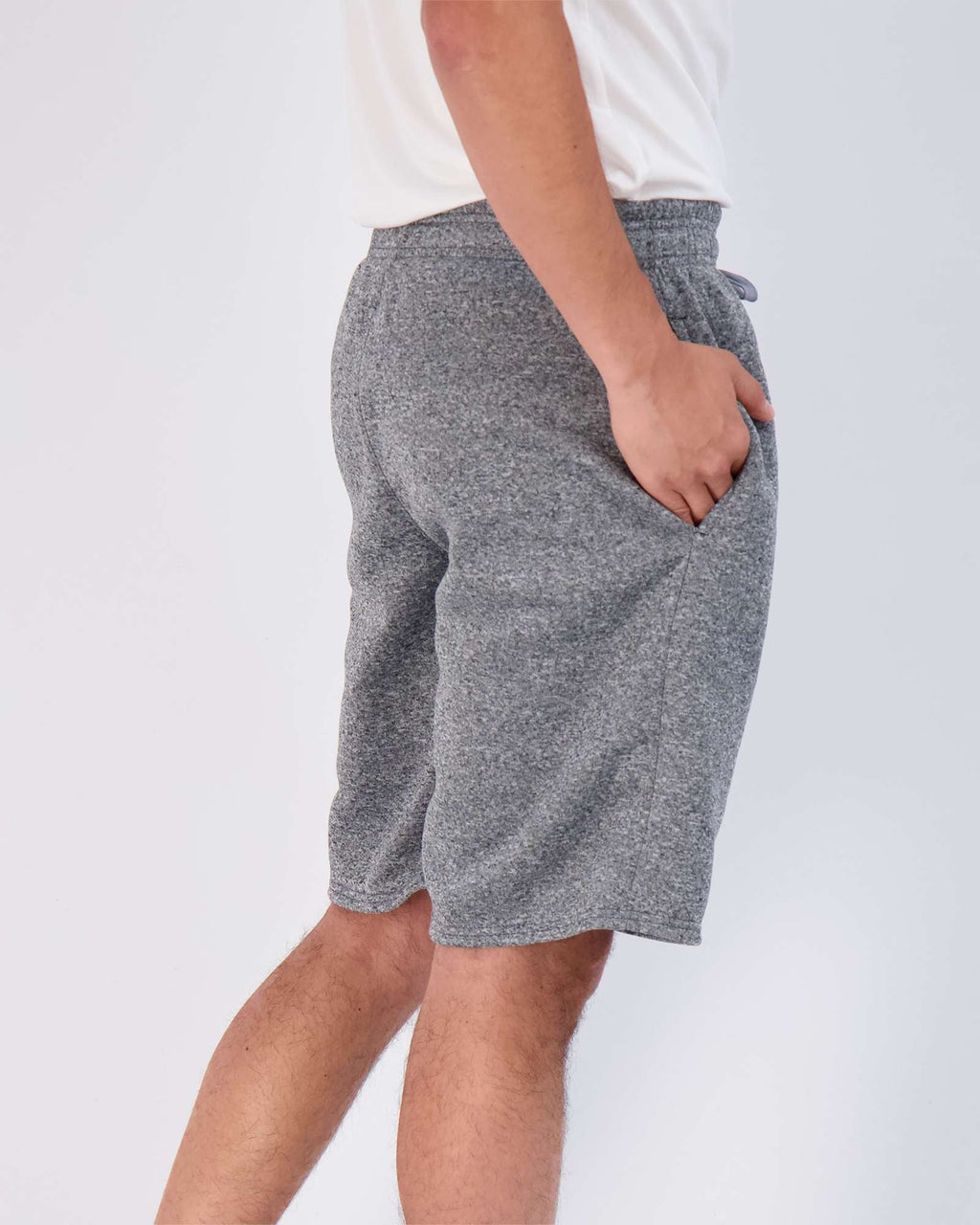 3 Pack: Mens 9" Fleece Casual Lounge Shorts