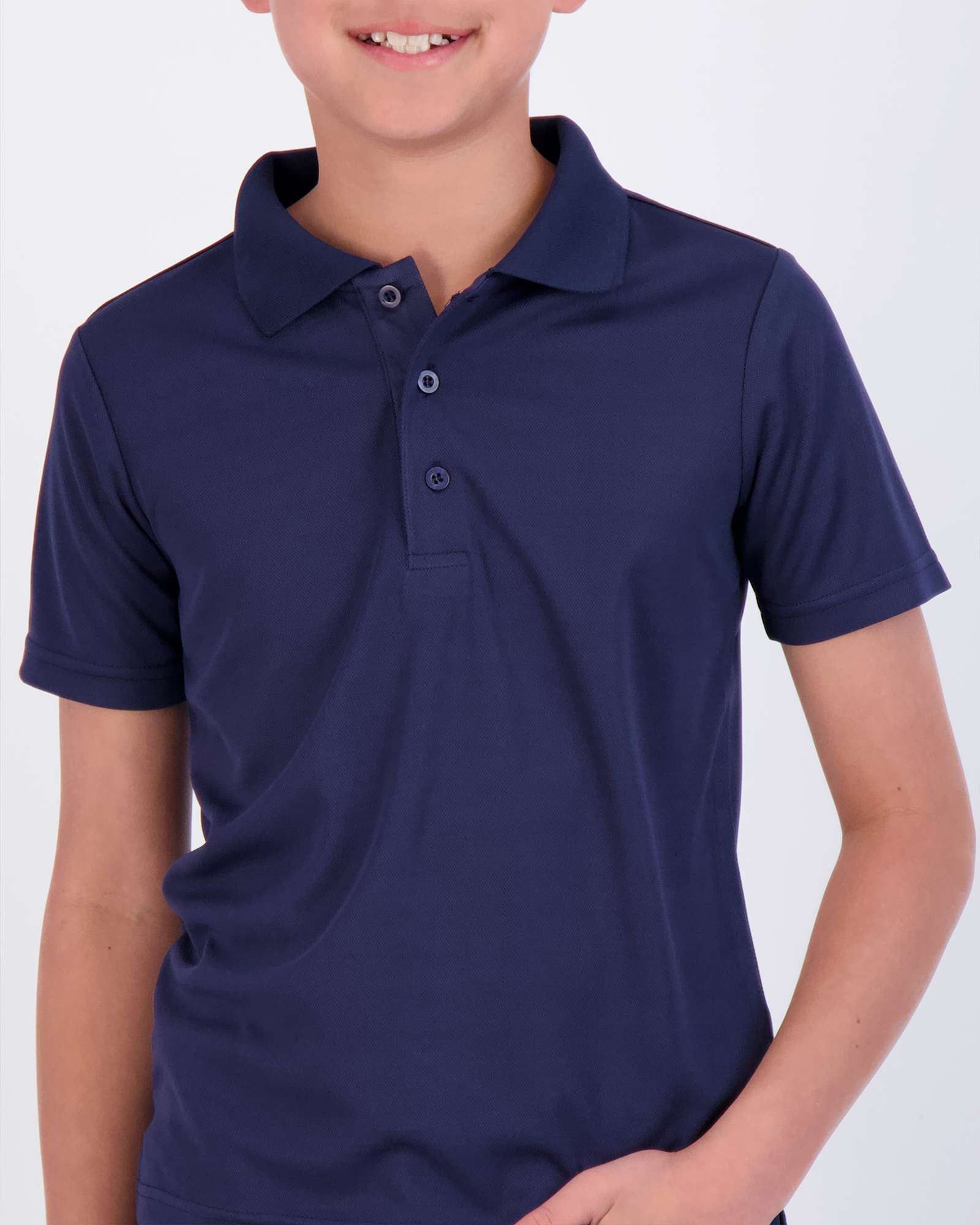 3 Pack: Boys' Short Sleeve Polo Shirt