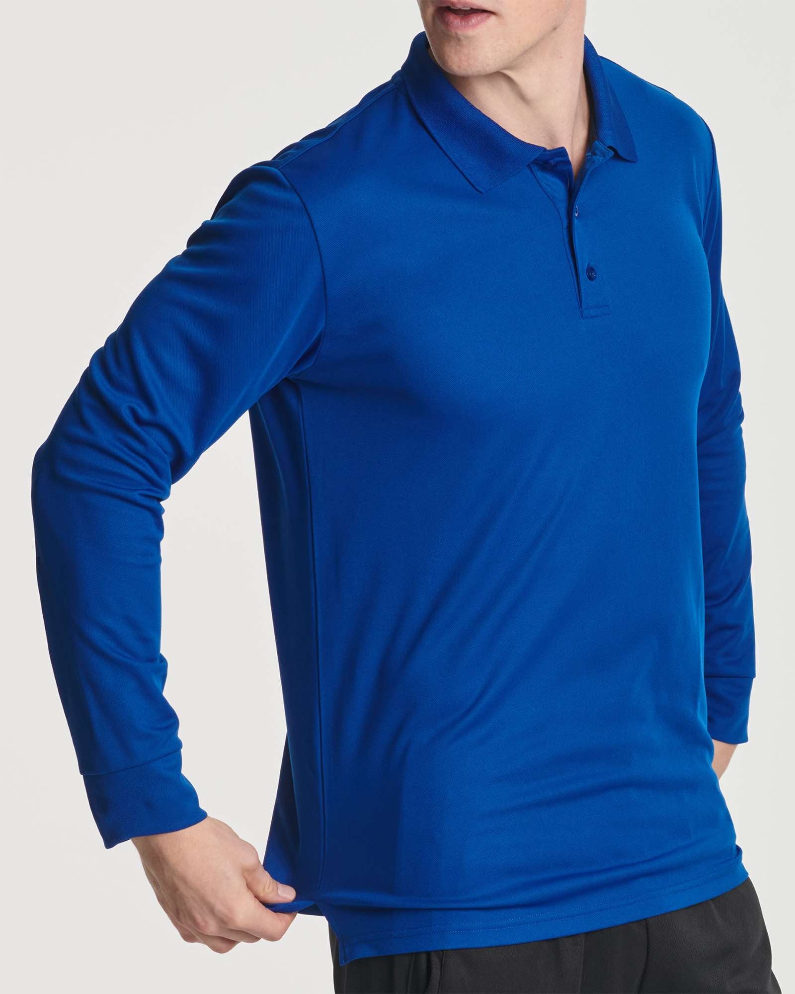 3 Pack: Mens Active Performance Polo Shirt