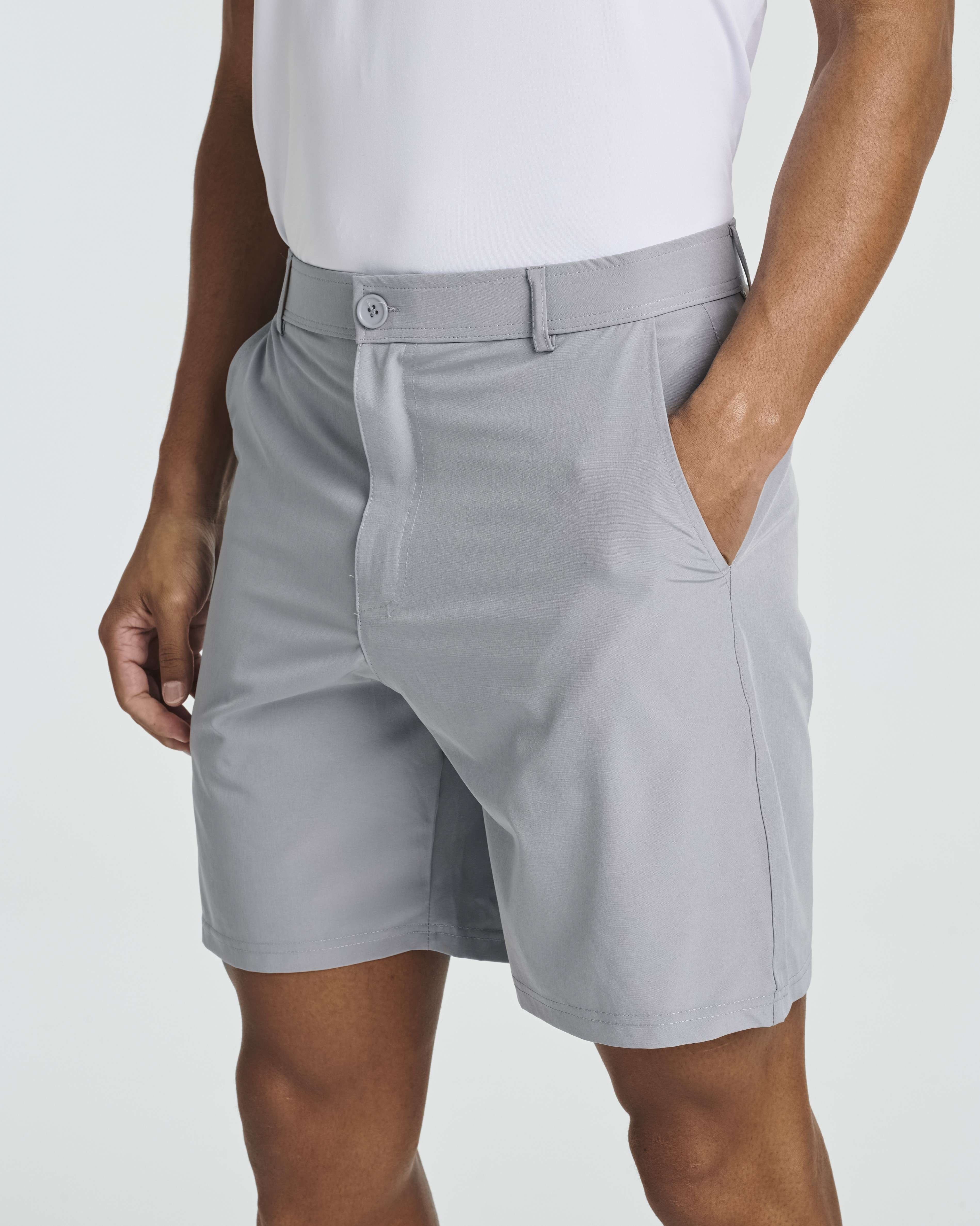 3 Pack: Men's 7" Golf Shorts
