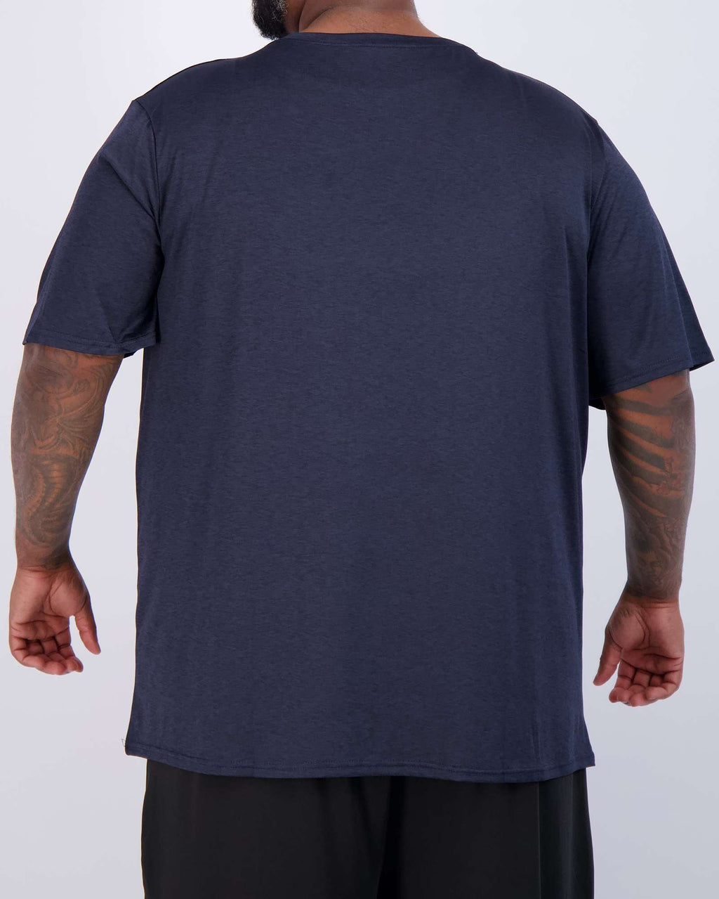 3 Pack: Men's Big & Tall V-Neck Short-Sleeve Dry-Fit T-Shirt