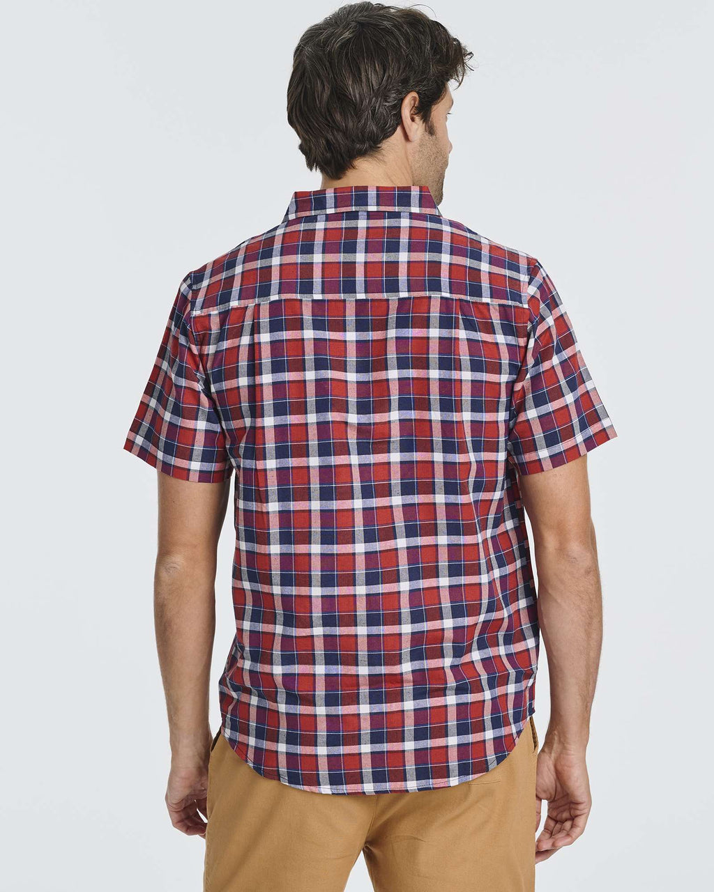 3 Pack: Men's Regular-Fit Short Sleeve Woven Shirt