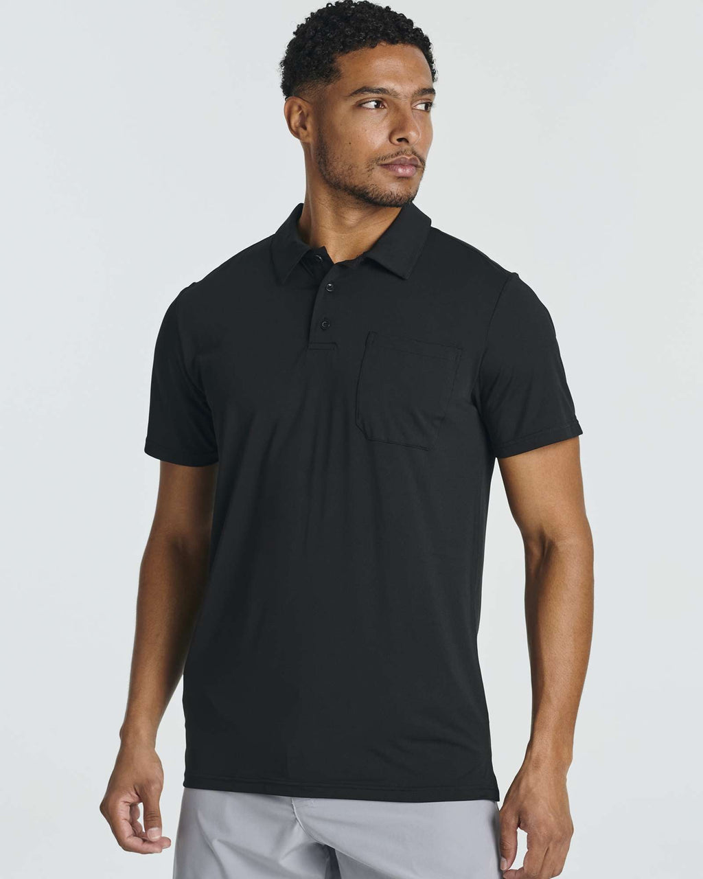 3 Pack: Men's Short Sleeve Pocket Polo Shirt (Available in Big & Tall)