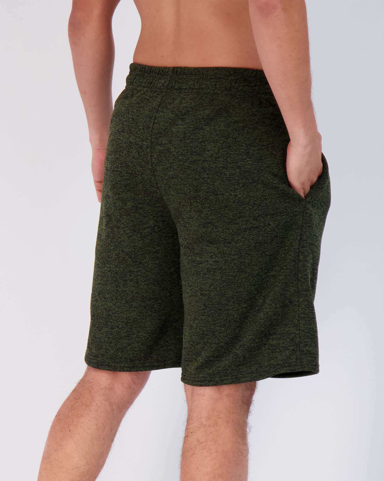 3 Pack: Mens 9" Fleece Casual Lounge Shorts