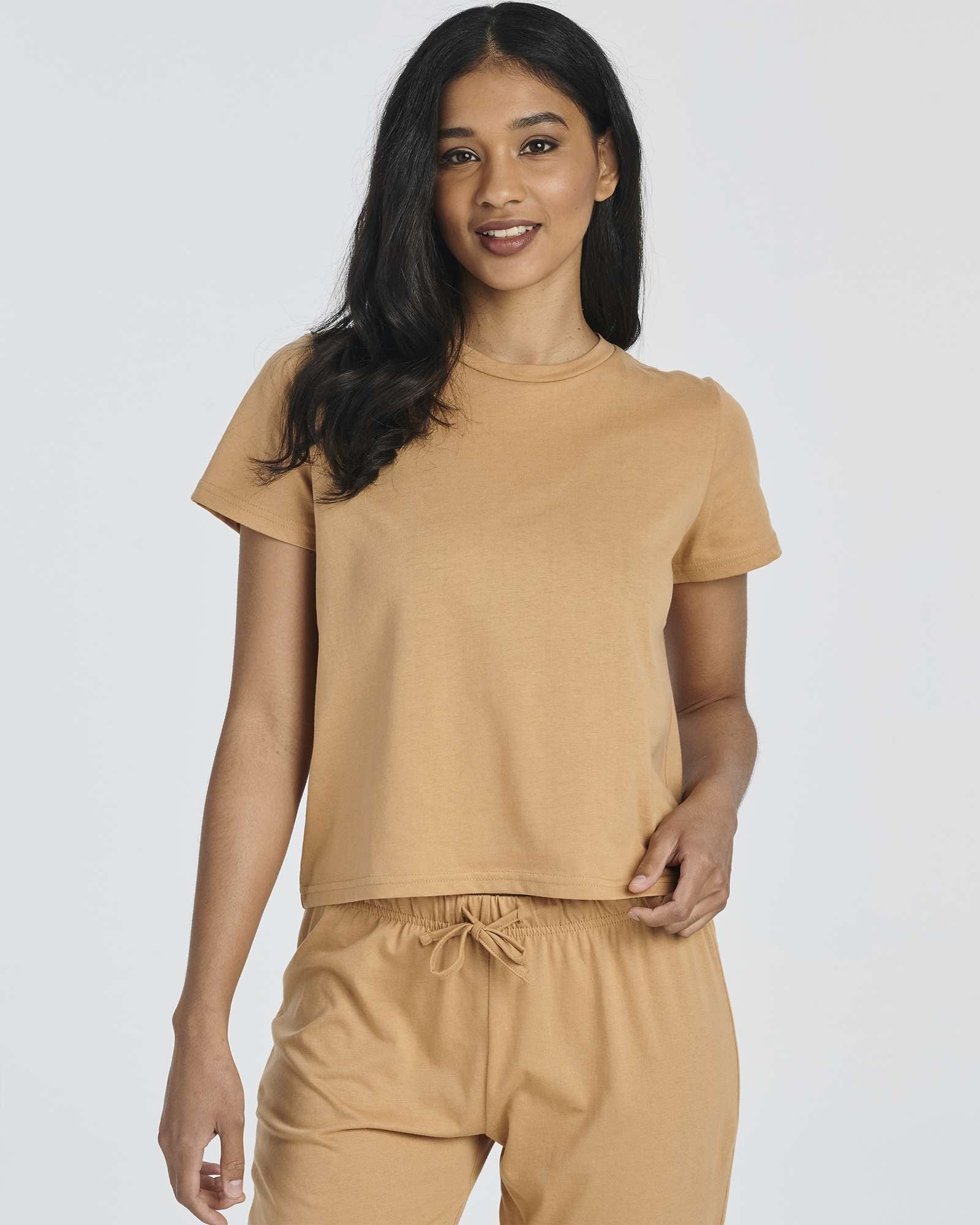 2 Pack: Women's Cotton Pajamas with Capri Pants