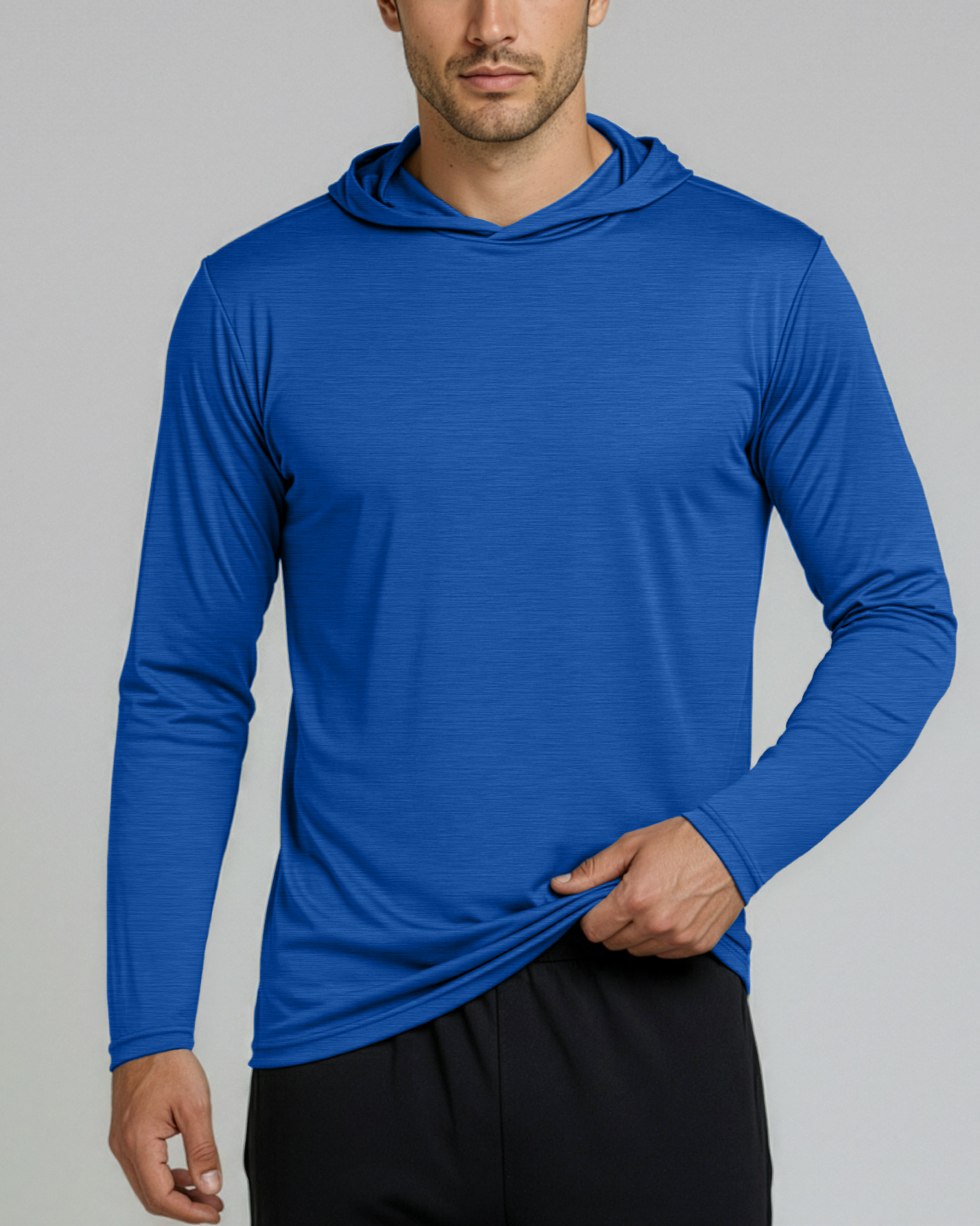 3 Pack: Mens Dry Fit Active Hoodie Pullover Sweatshirt