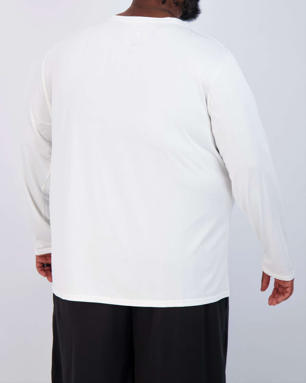 3 Pack: Mens Big & Tall Dry Fit Long-Sleeve Crew Neck T-Shirt