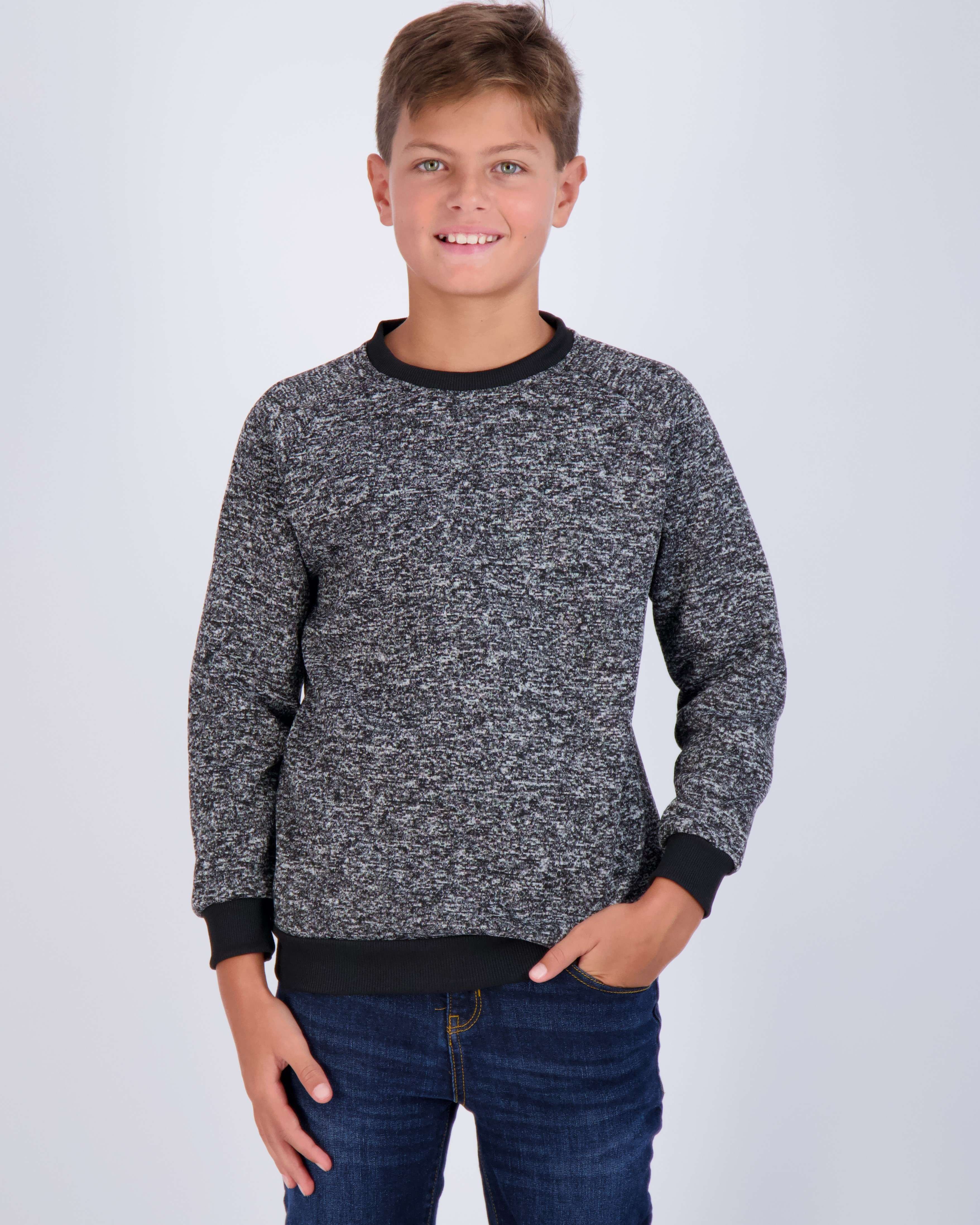 3 Pack: Boys Fleece Crew-Neck Pullover Sweatshirt