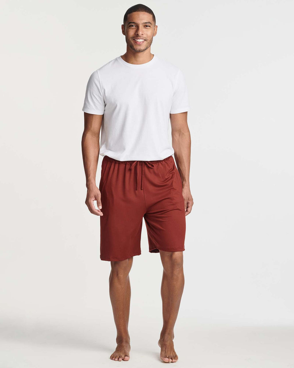 3 Pack: Men's Soft Pajama Shorts
