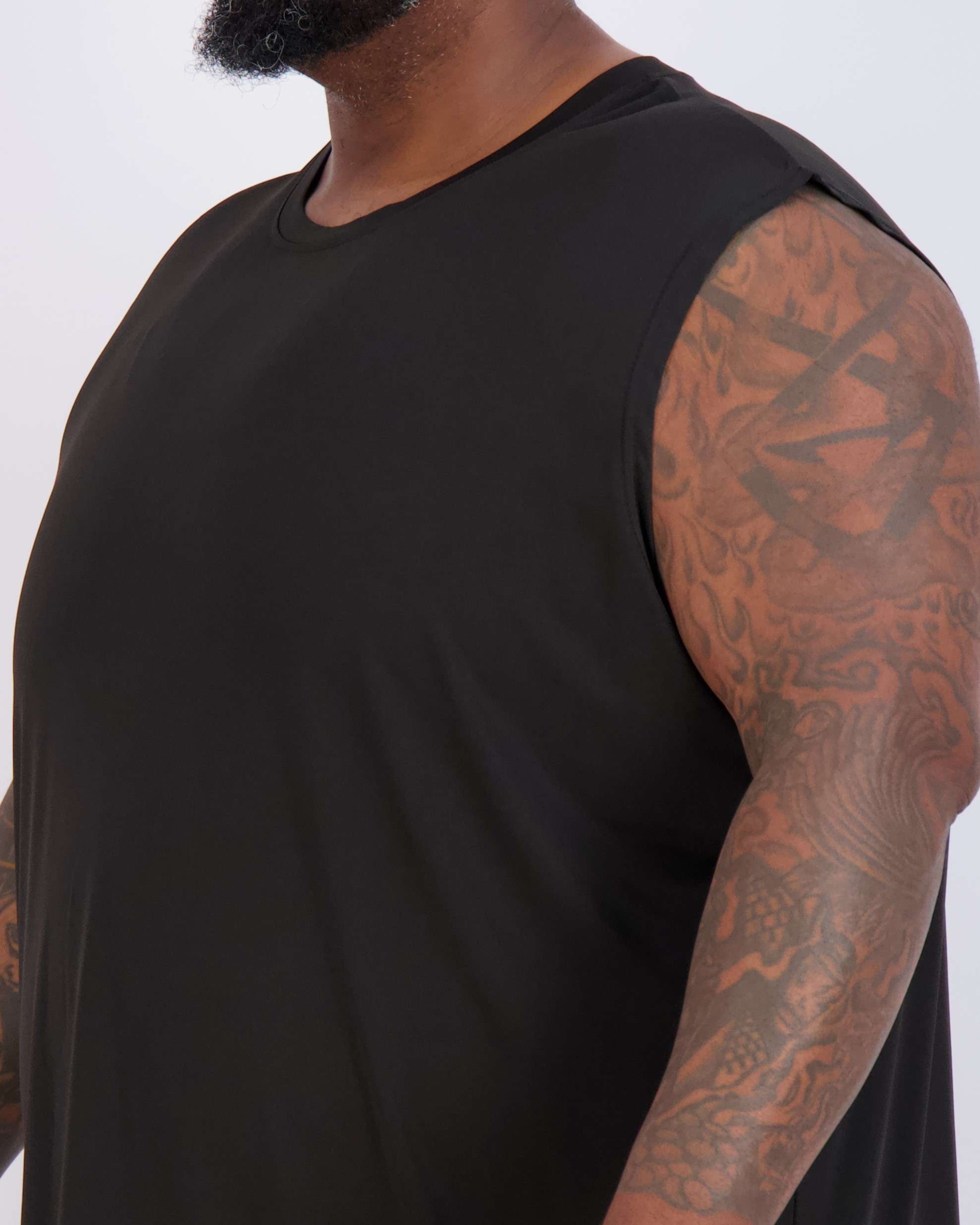 3 Pack: Mens Dry-Fit Active Tech Tank Top