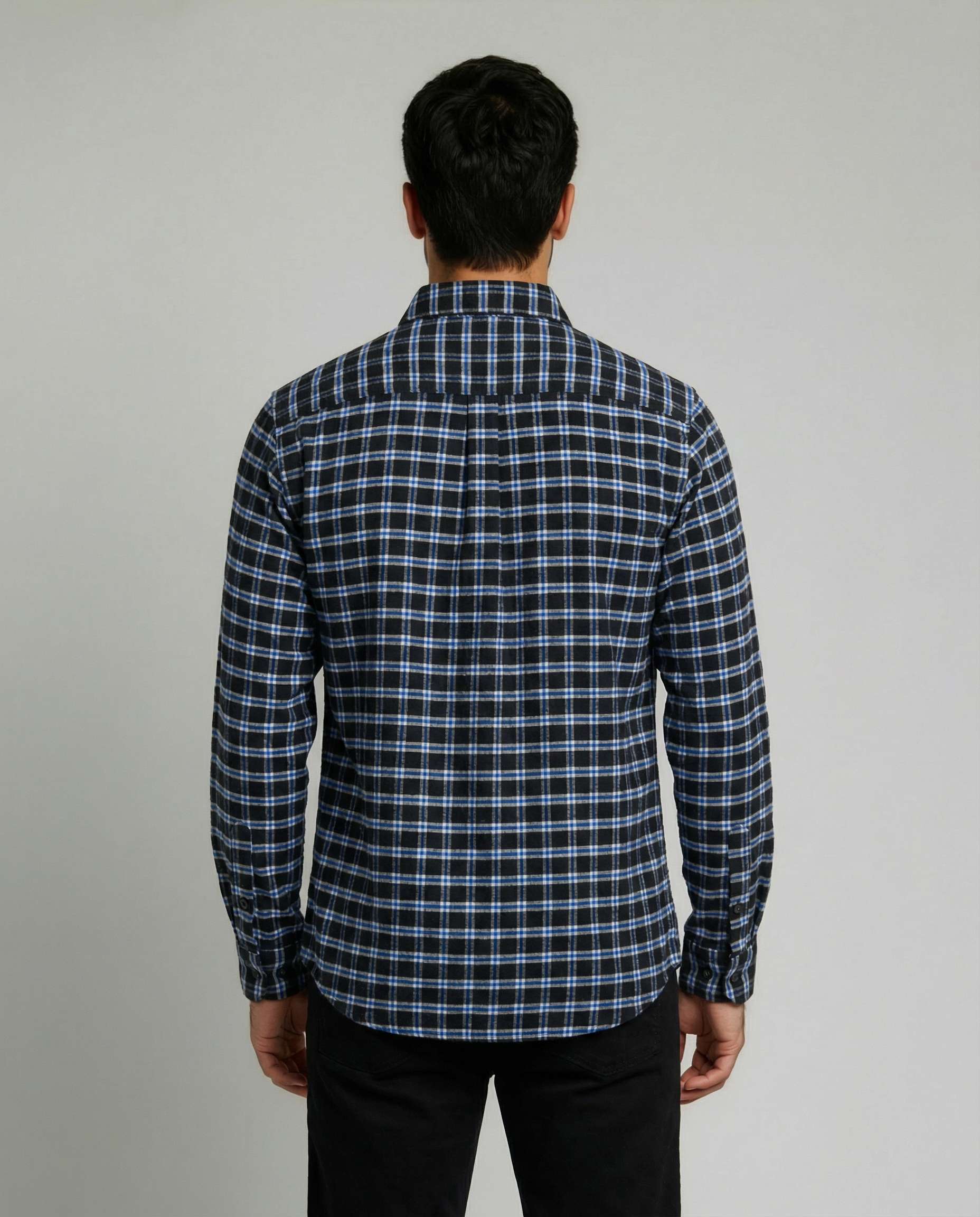 3 Pack: Men's Long-Sleeve Flannel Shirt