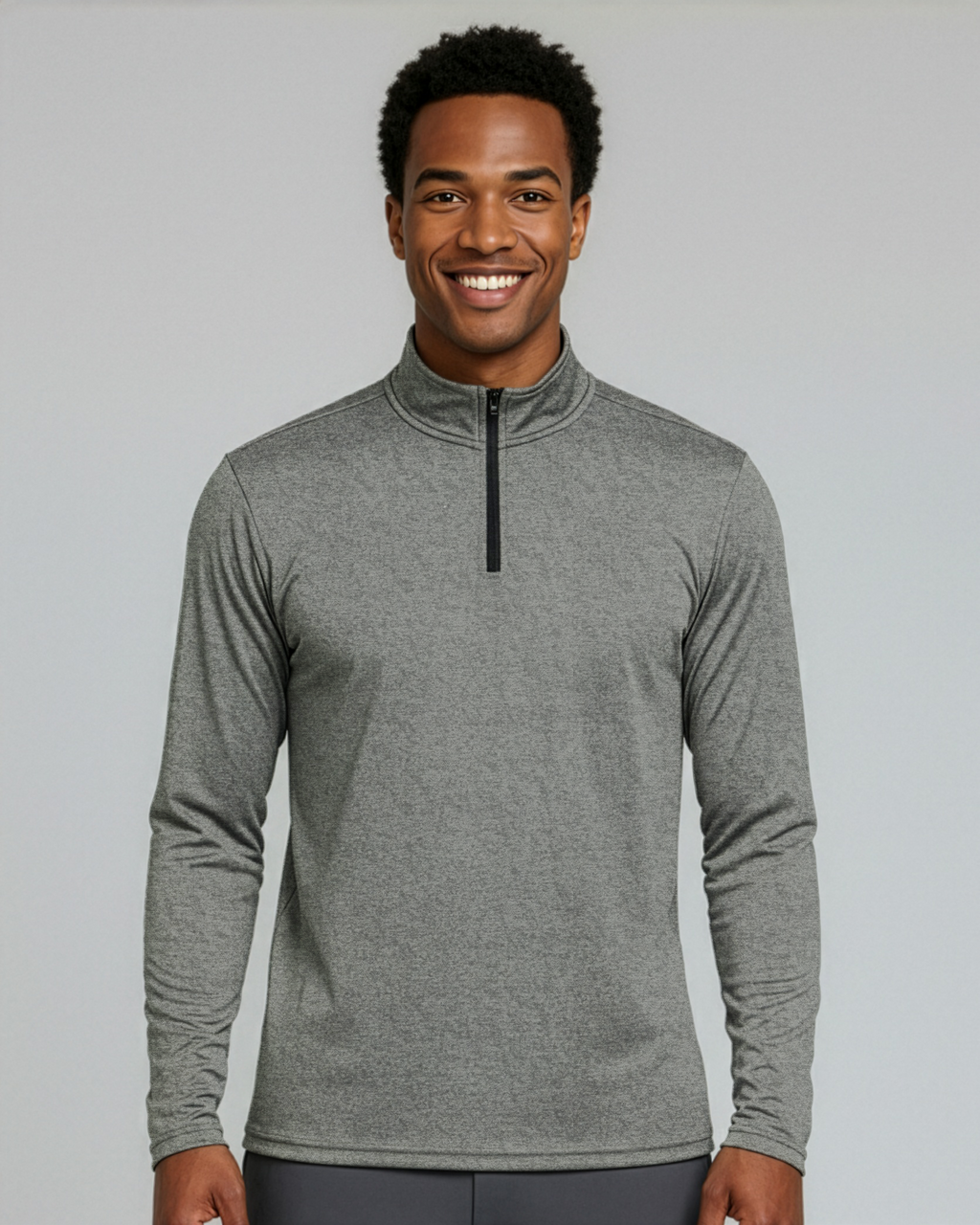 3 Pack: Mens Active Dry-Fit Quarter Zip Pullover (Available in Big & Tall)
