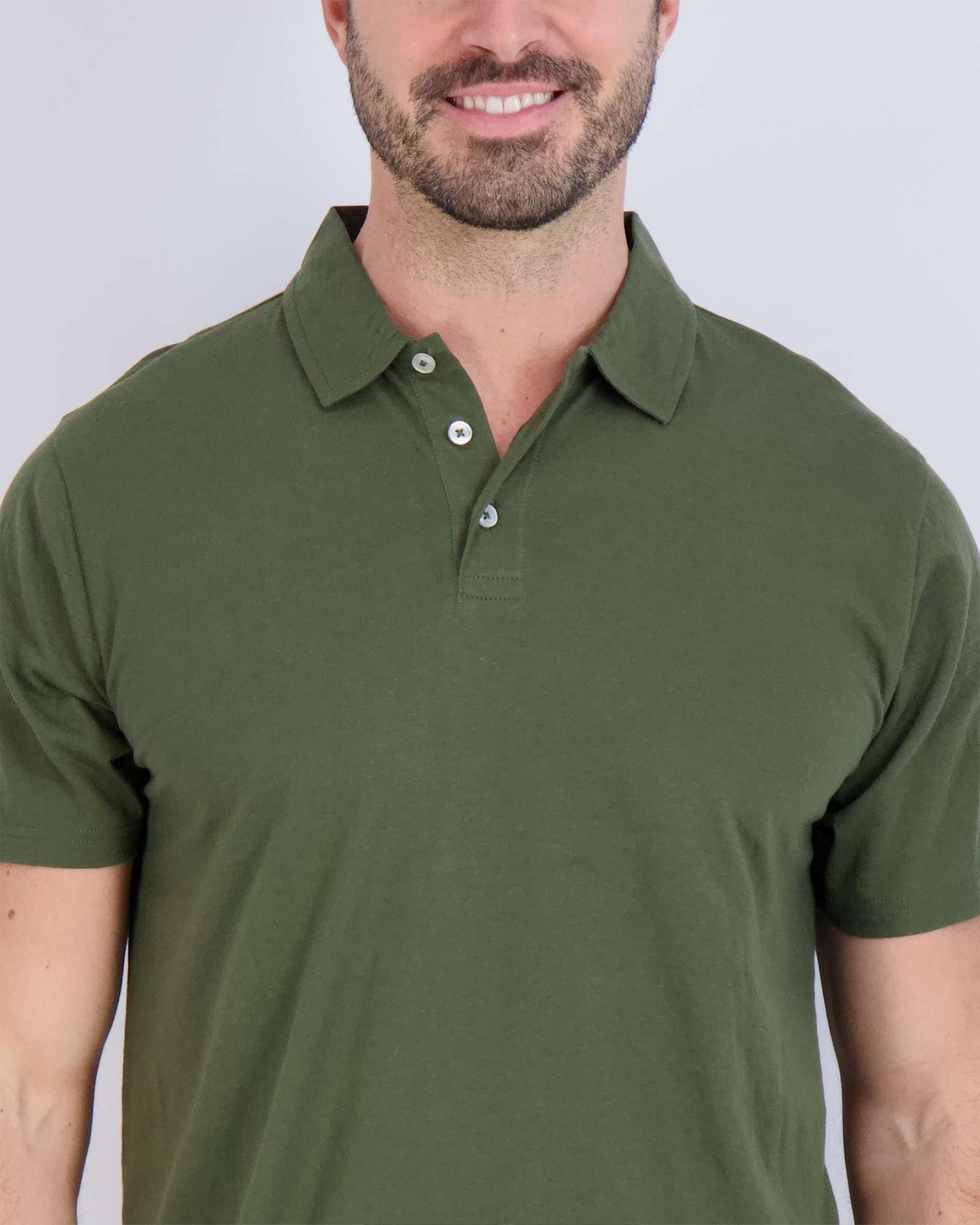 3 Pack: Men's Jersey Cotton Short Sleeve Polo Shirt