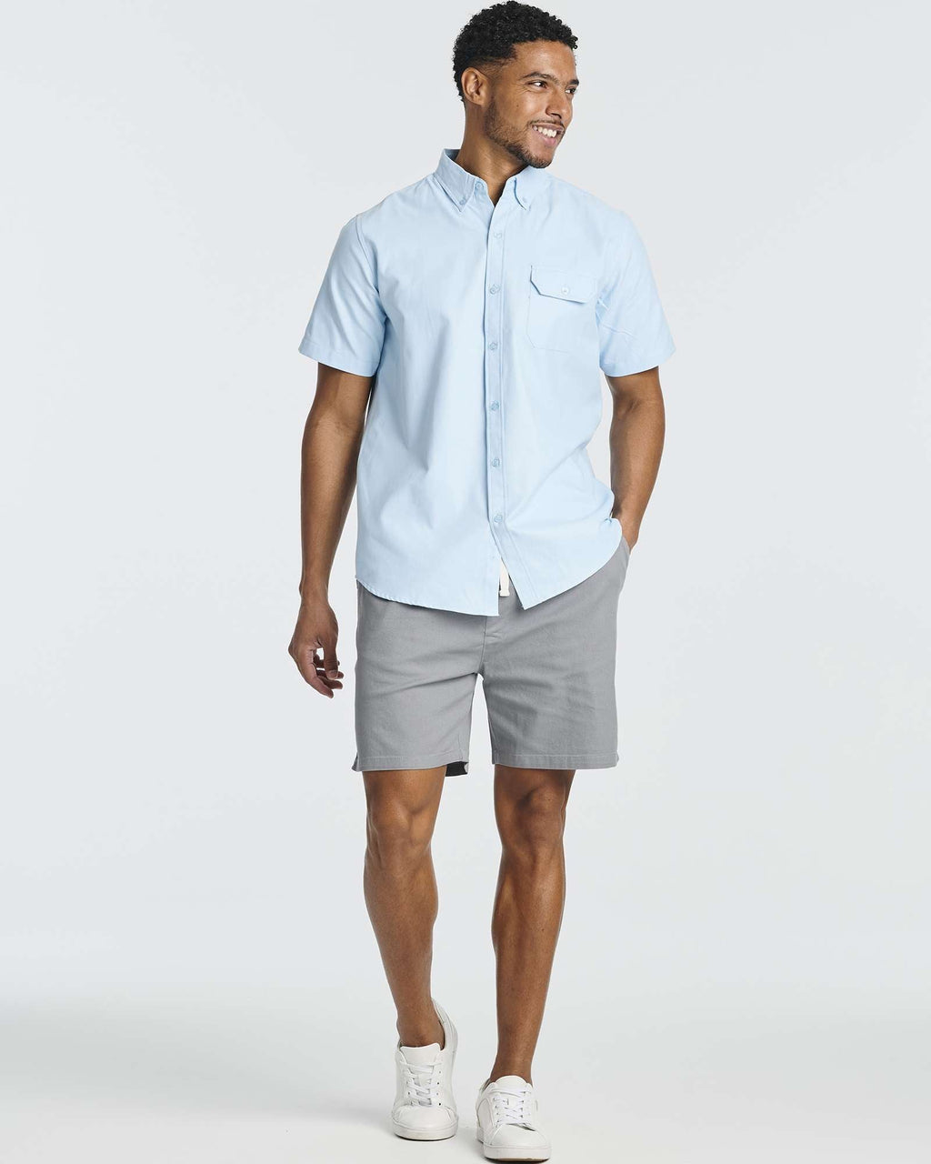 3 Pack: Men's Cotton 7" Walk Short