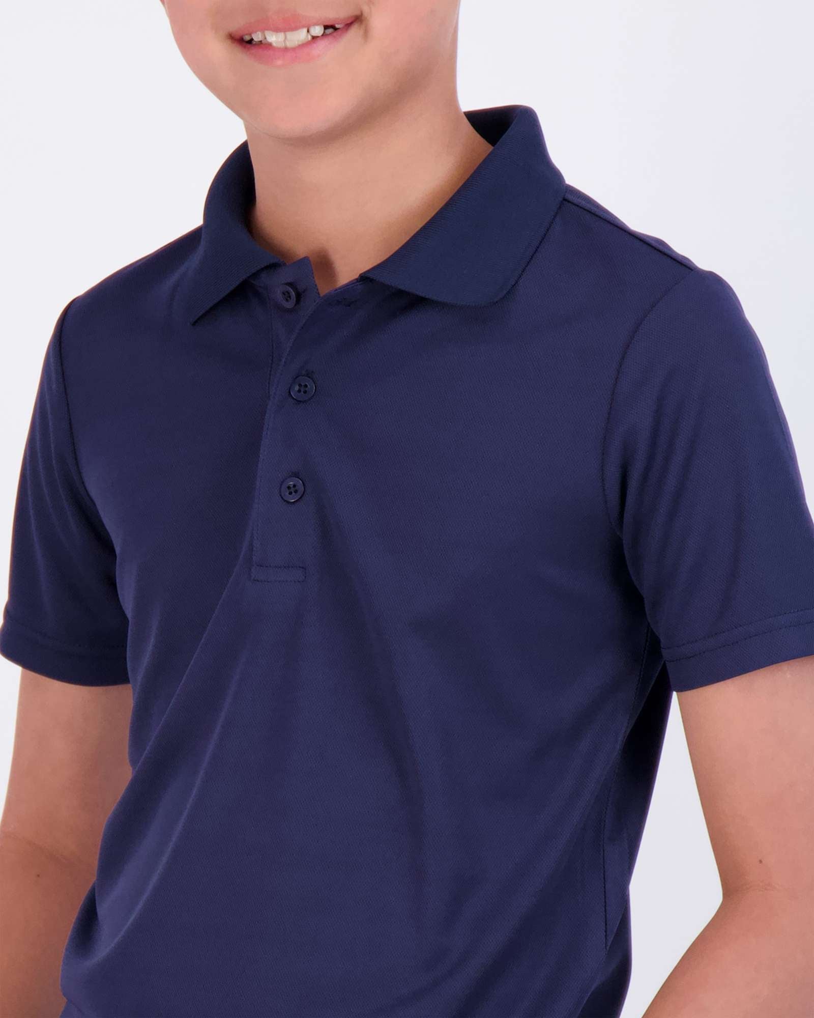 3 Pack: Boys' Short Sleeve Polo Shirt