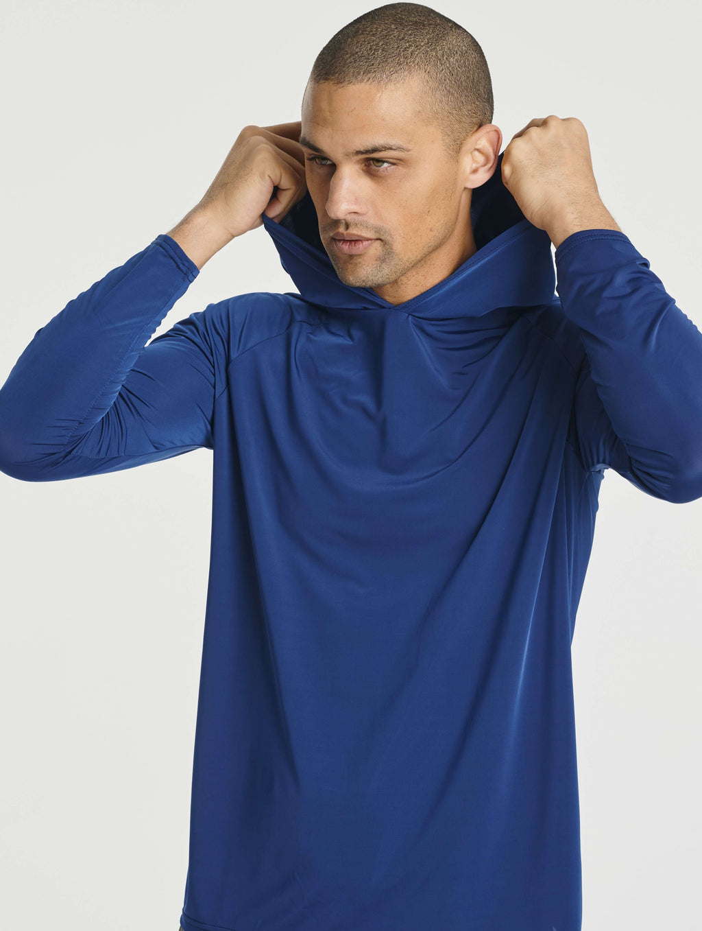 3 Pack: Men's Rash Guard Hoodie (Available In Big & Tall)