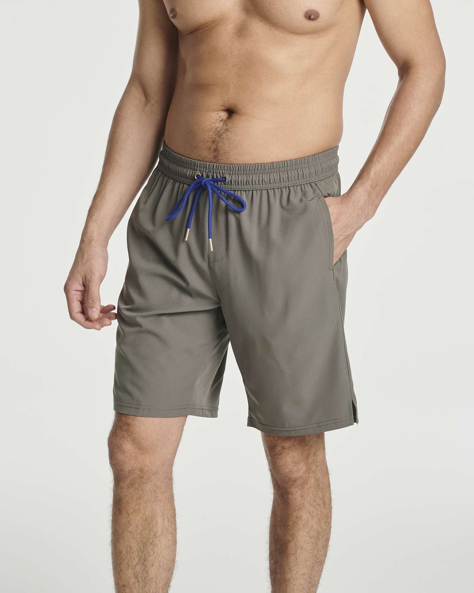 3 Pack: Men's 9" 2-in-1 Board Shorts with Compression Liner