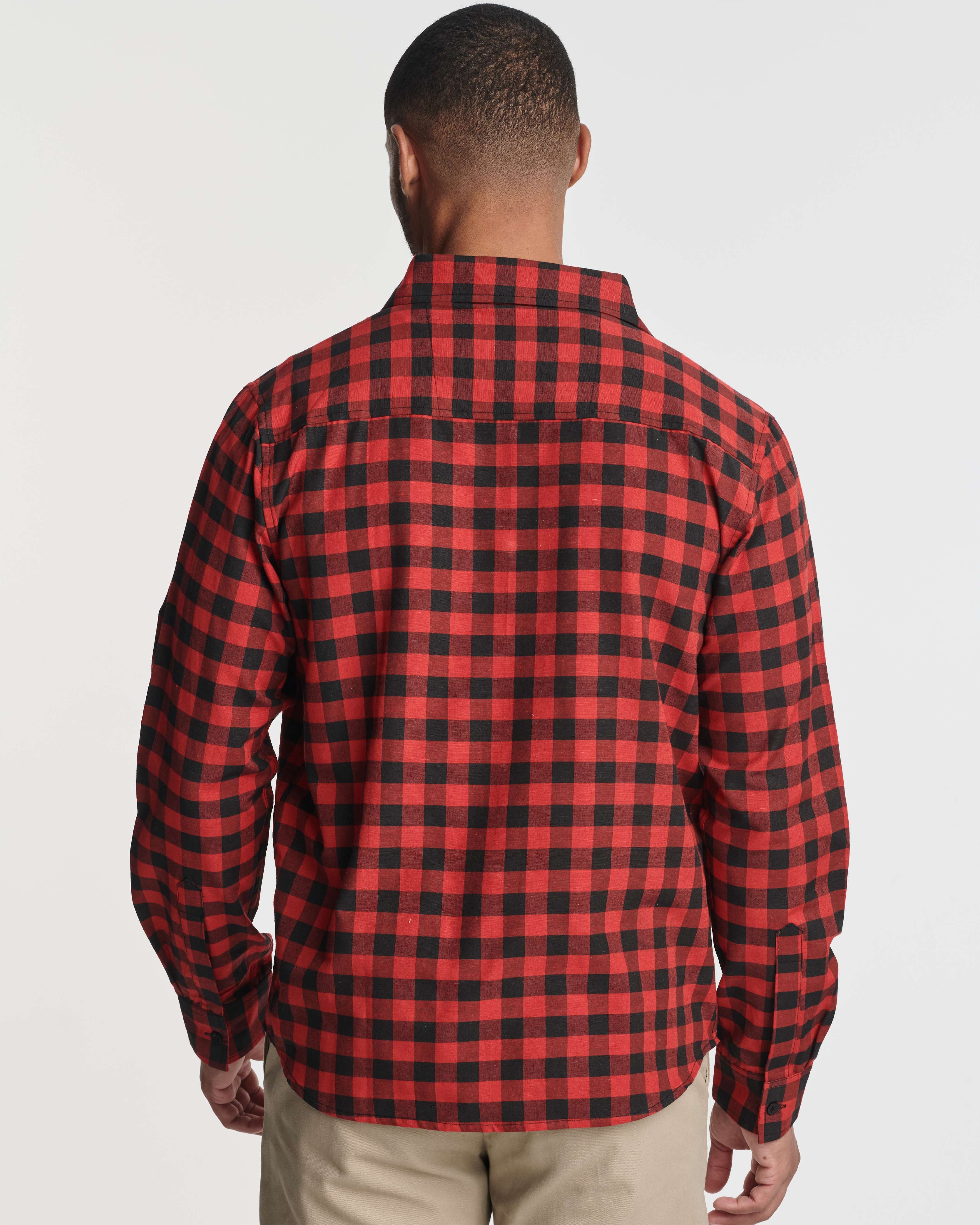 3 Pack: Men's Regular-Fit Long Sleeve Poplin Shirt (Available in Big & Tall)