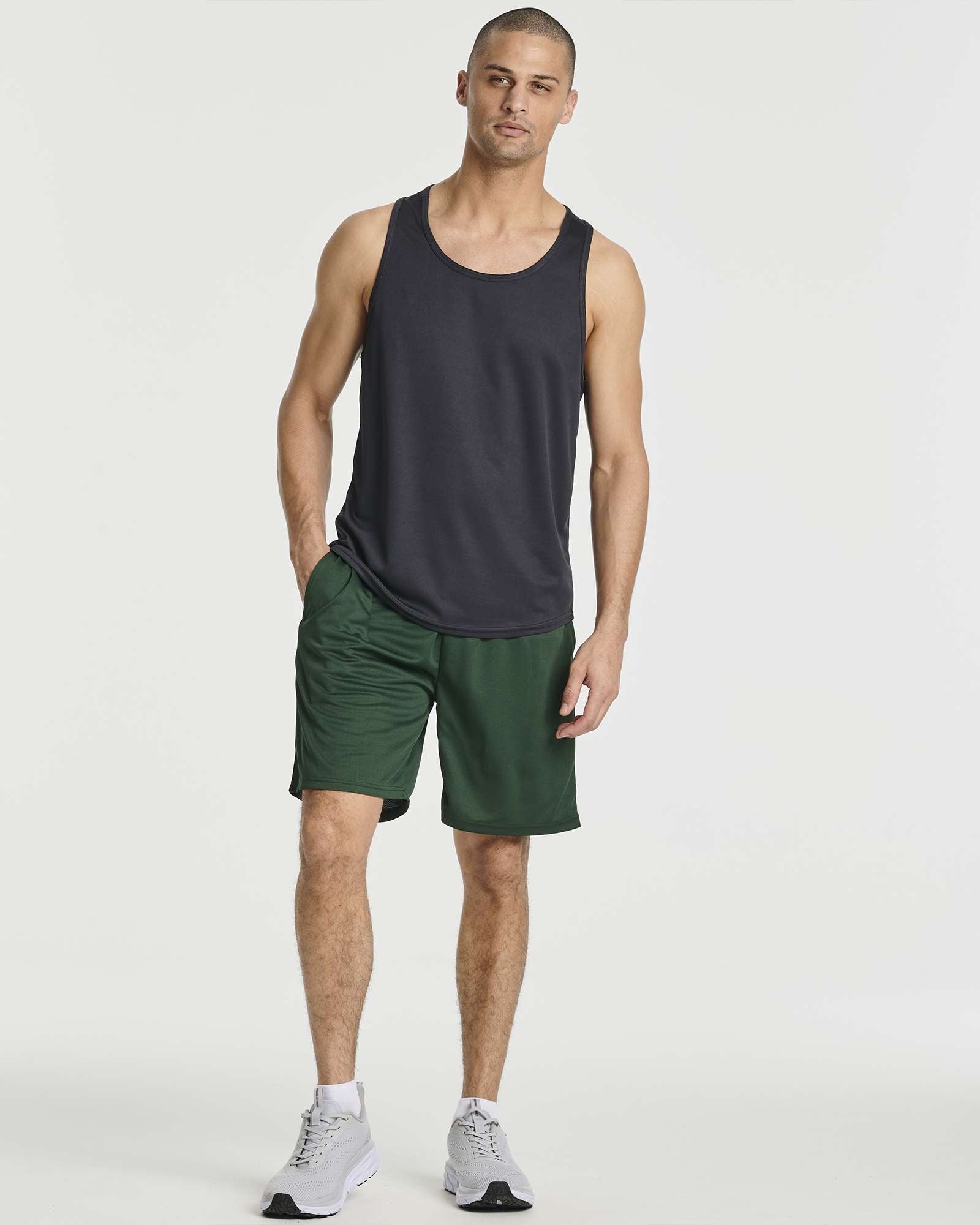 3 Pack: Men's 2-in-1 7" Running Shorts with Compression Liner (Available in Big & Tall)