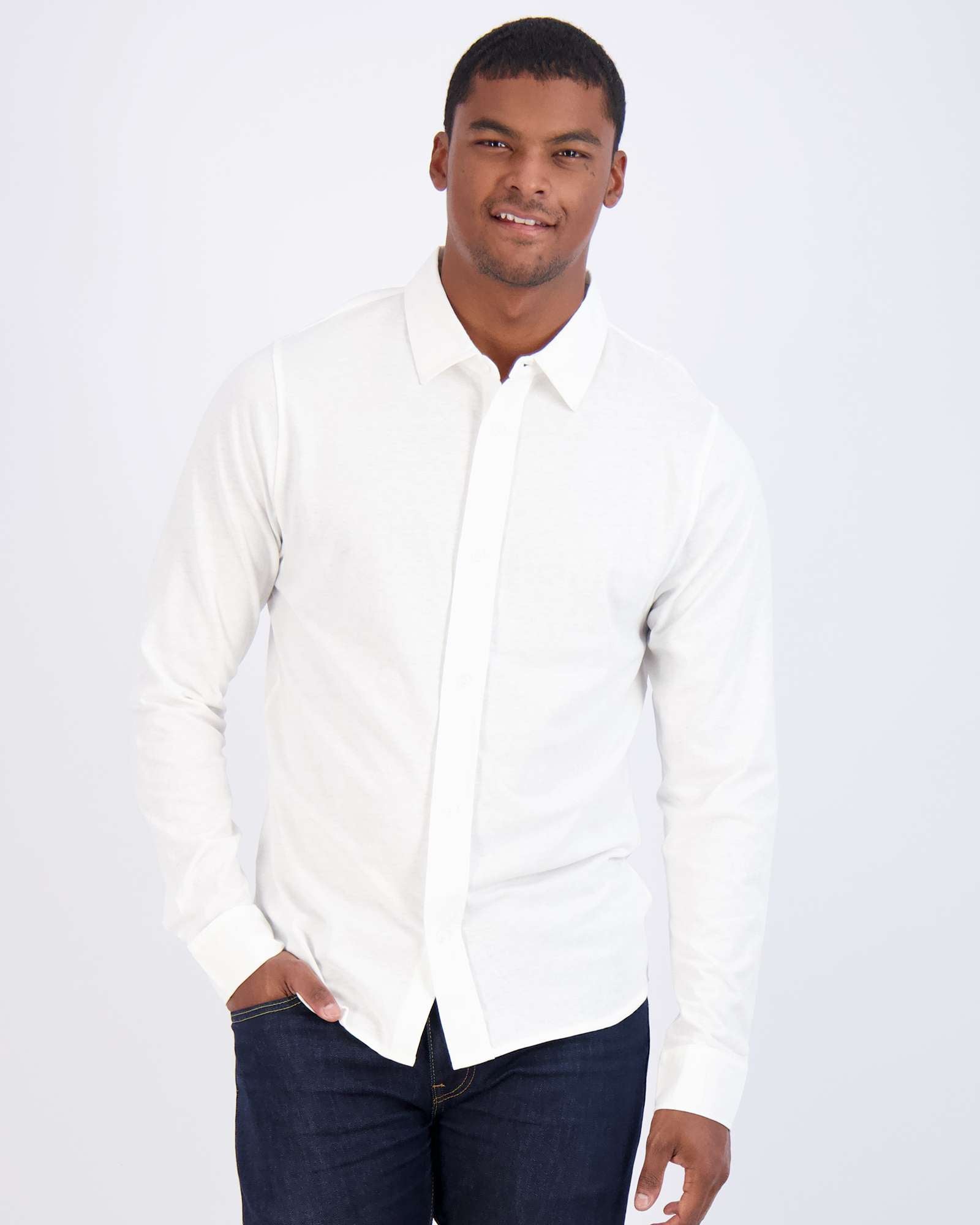3 Pack: Men's Long Sleeve Button Down Shirt