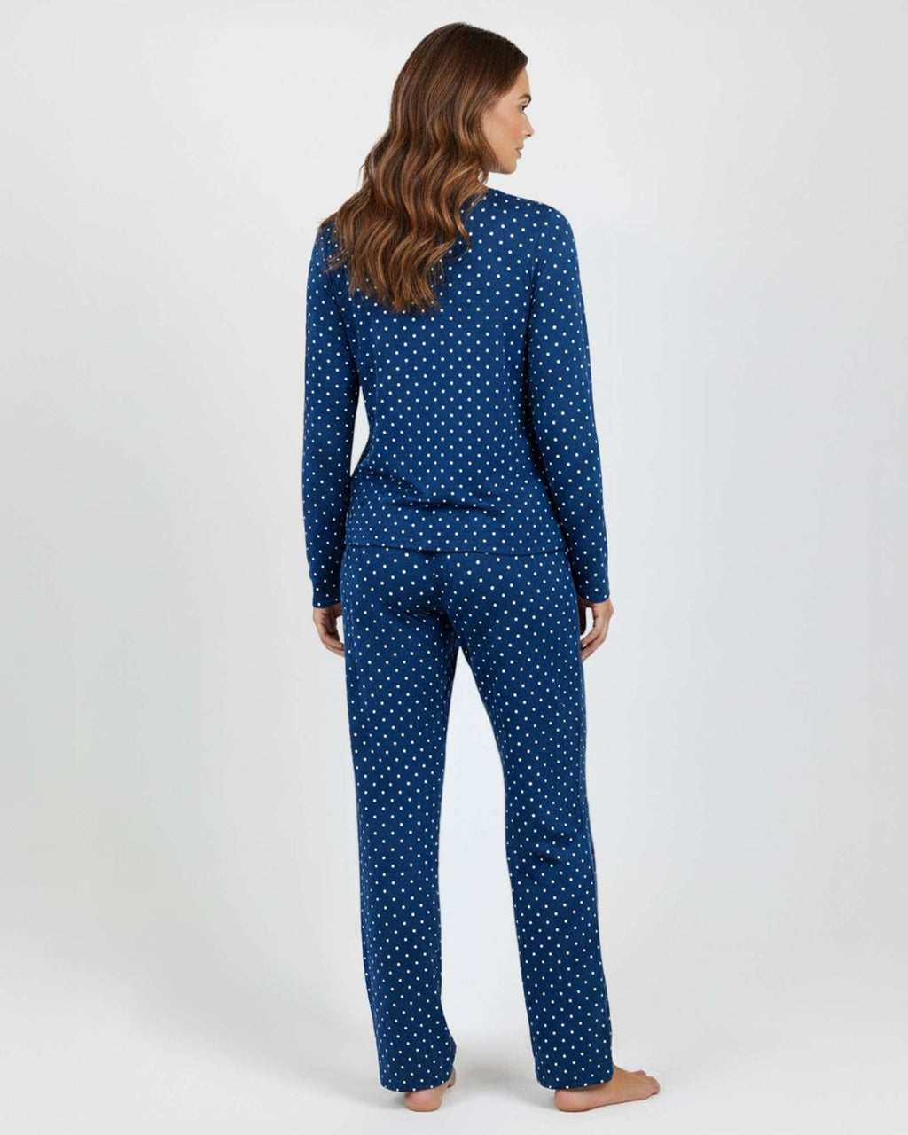 2 Pack: Women’s Pajama Set Super-Soft Long Sleeve Top With Pants